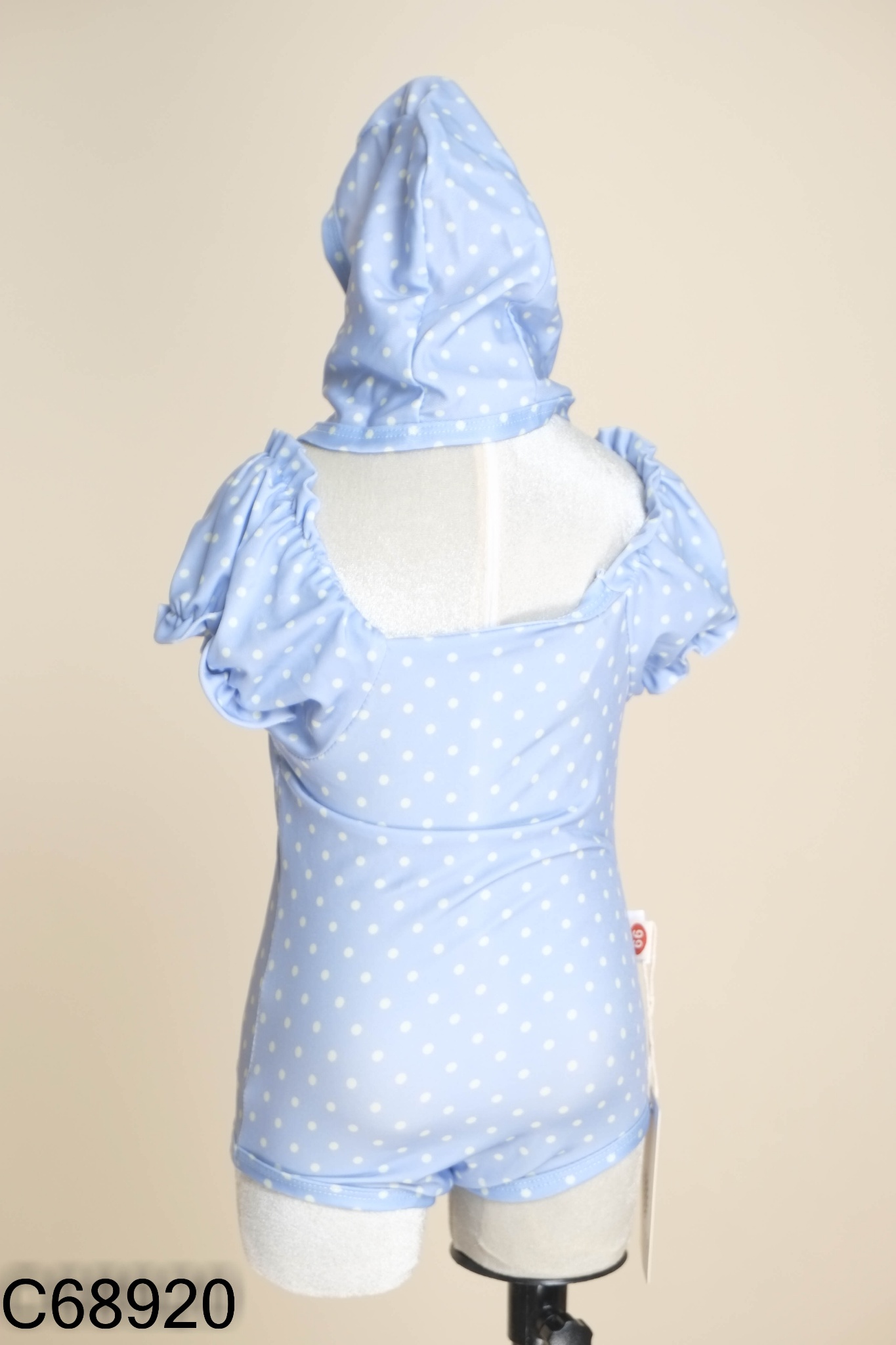 NEWTAG SET Đồ bơi xanh chấm bi KIDS
