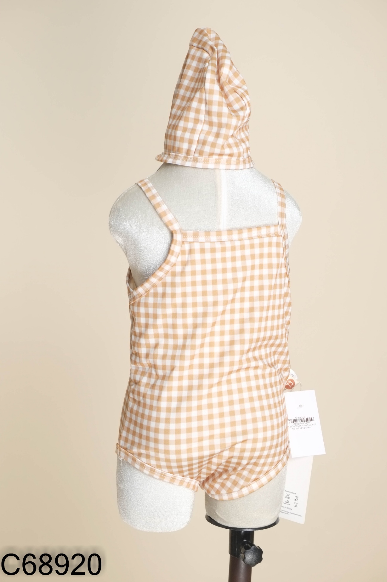 NEWTAG SET Đồ bơi vàng chấm bi KIDS