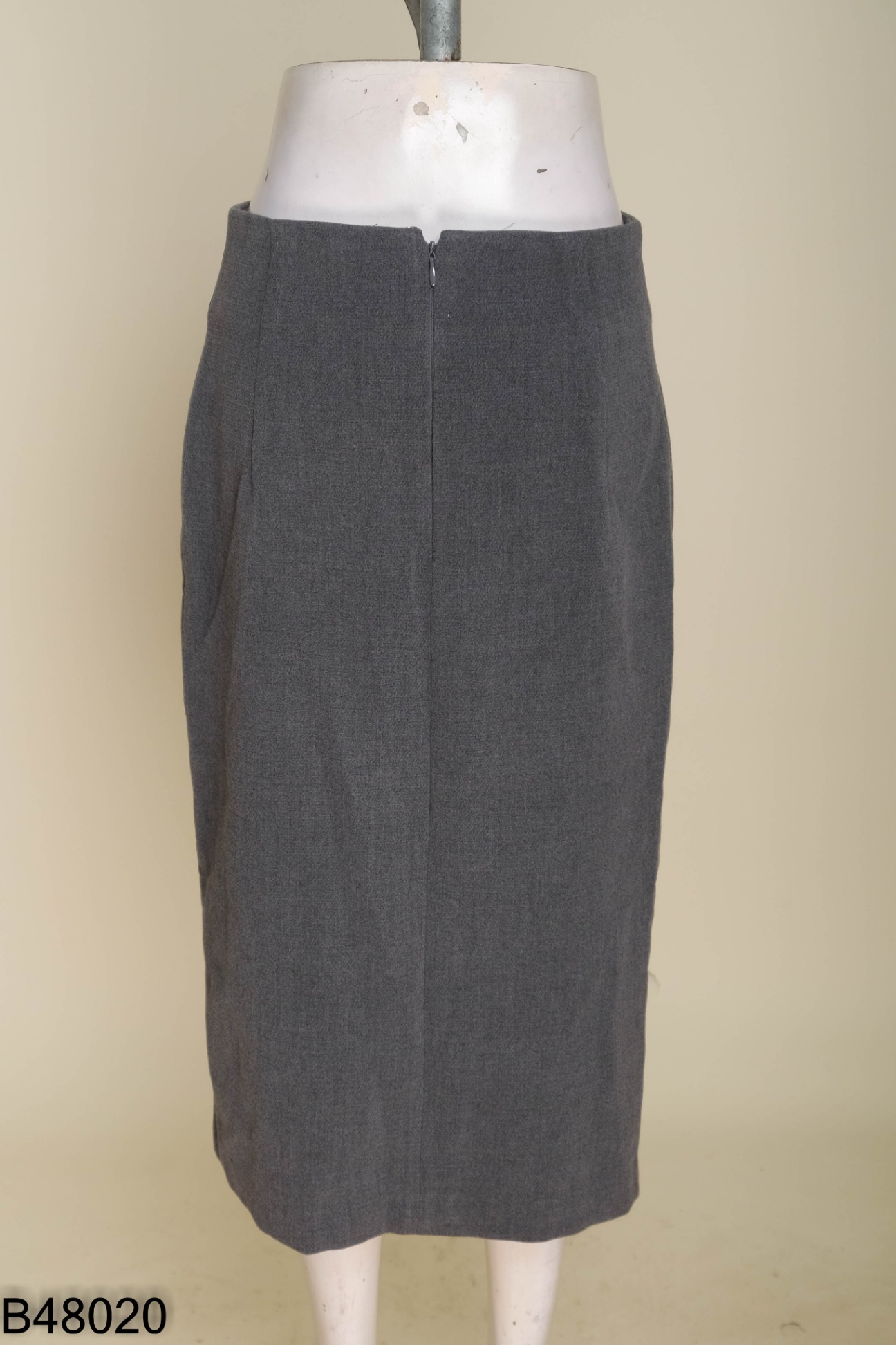 Chân váy MIXXO xám trơn