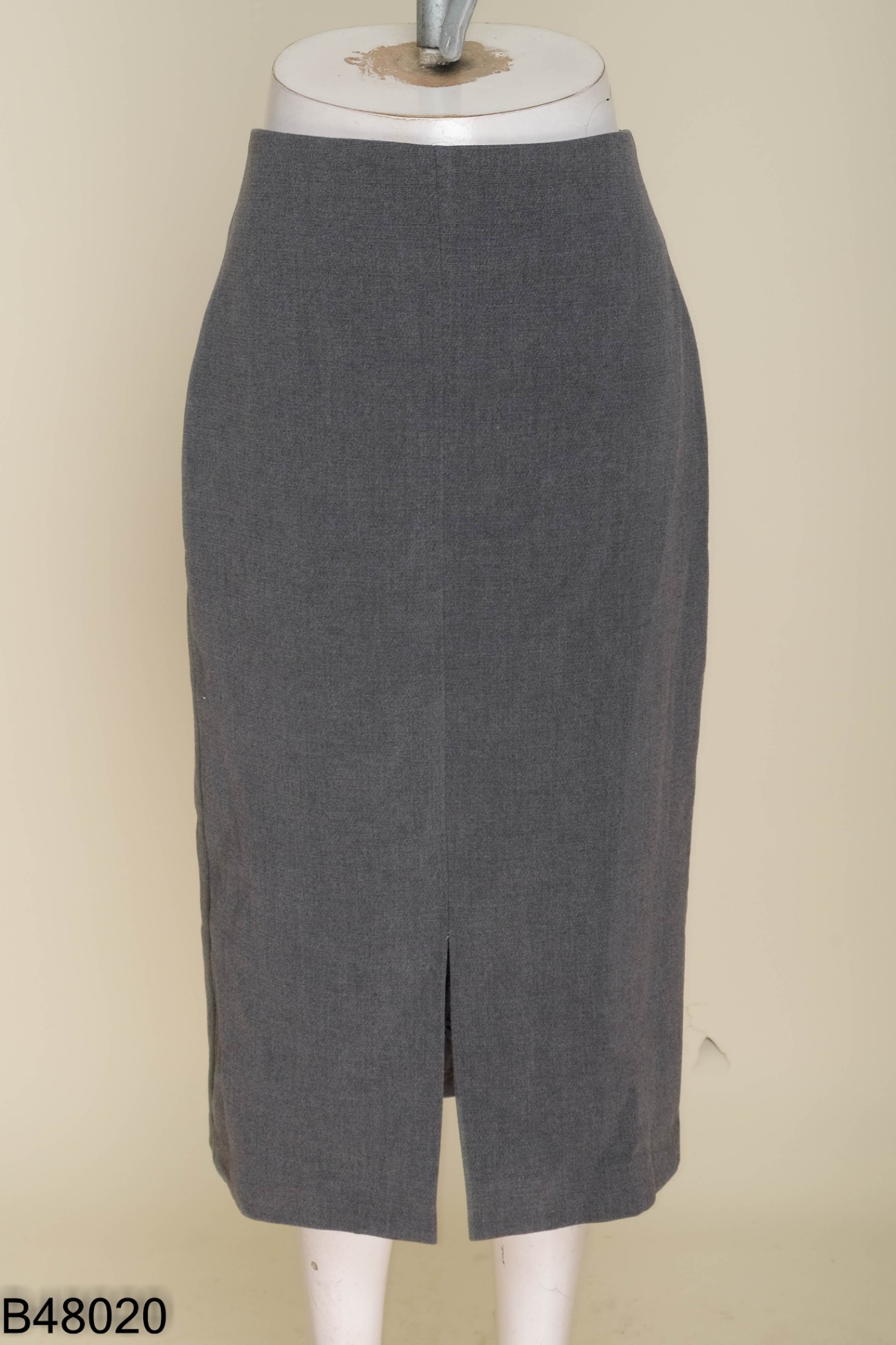 Chân váy MIXXO xám trơn