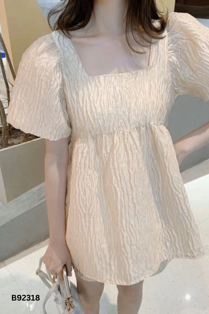 váy baby doll be nhănn