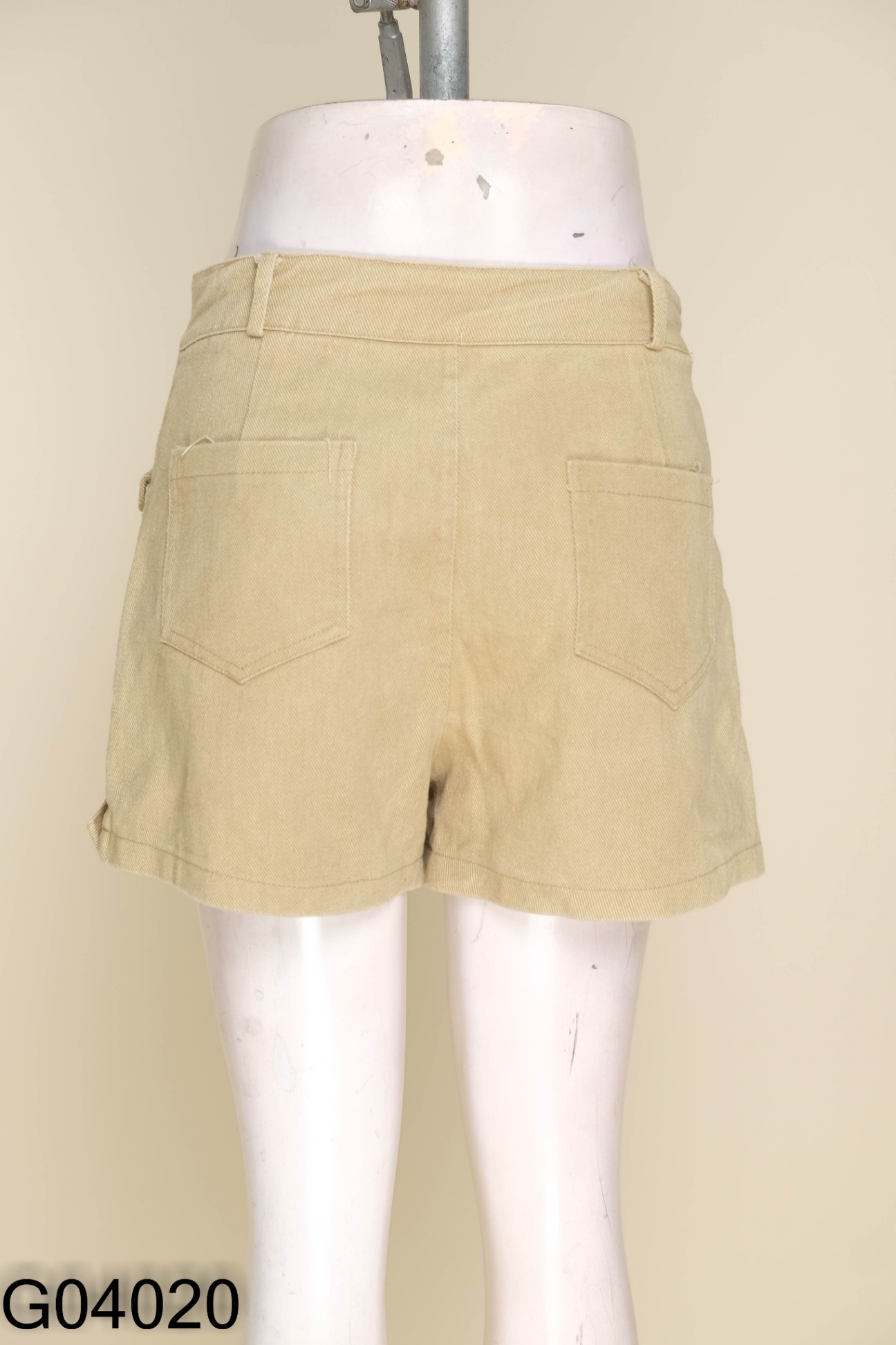 Chân váy jeans nâu