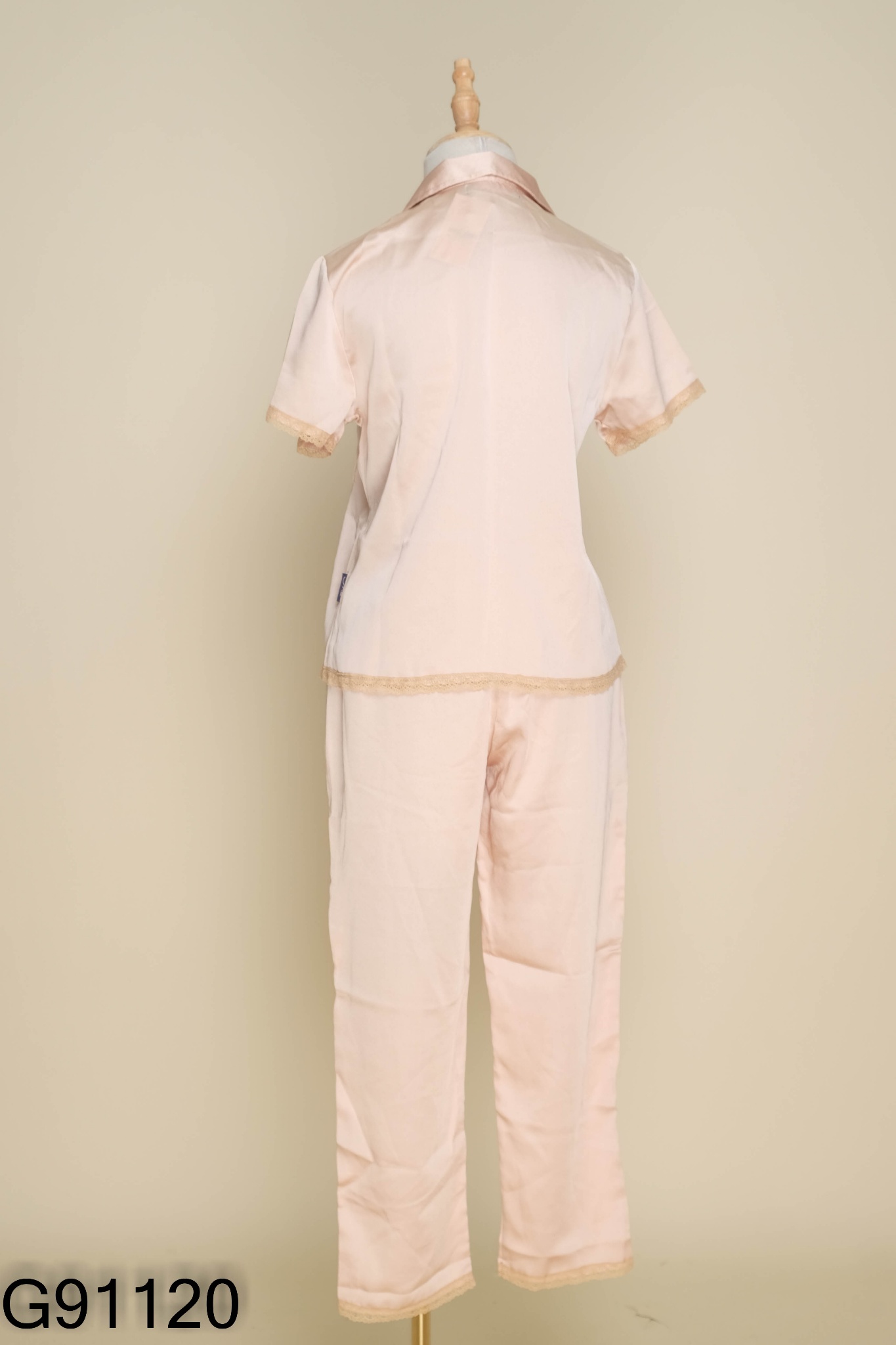 Set Pijama lụa be