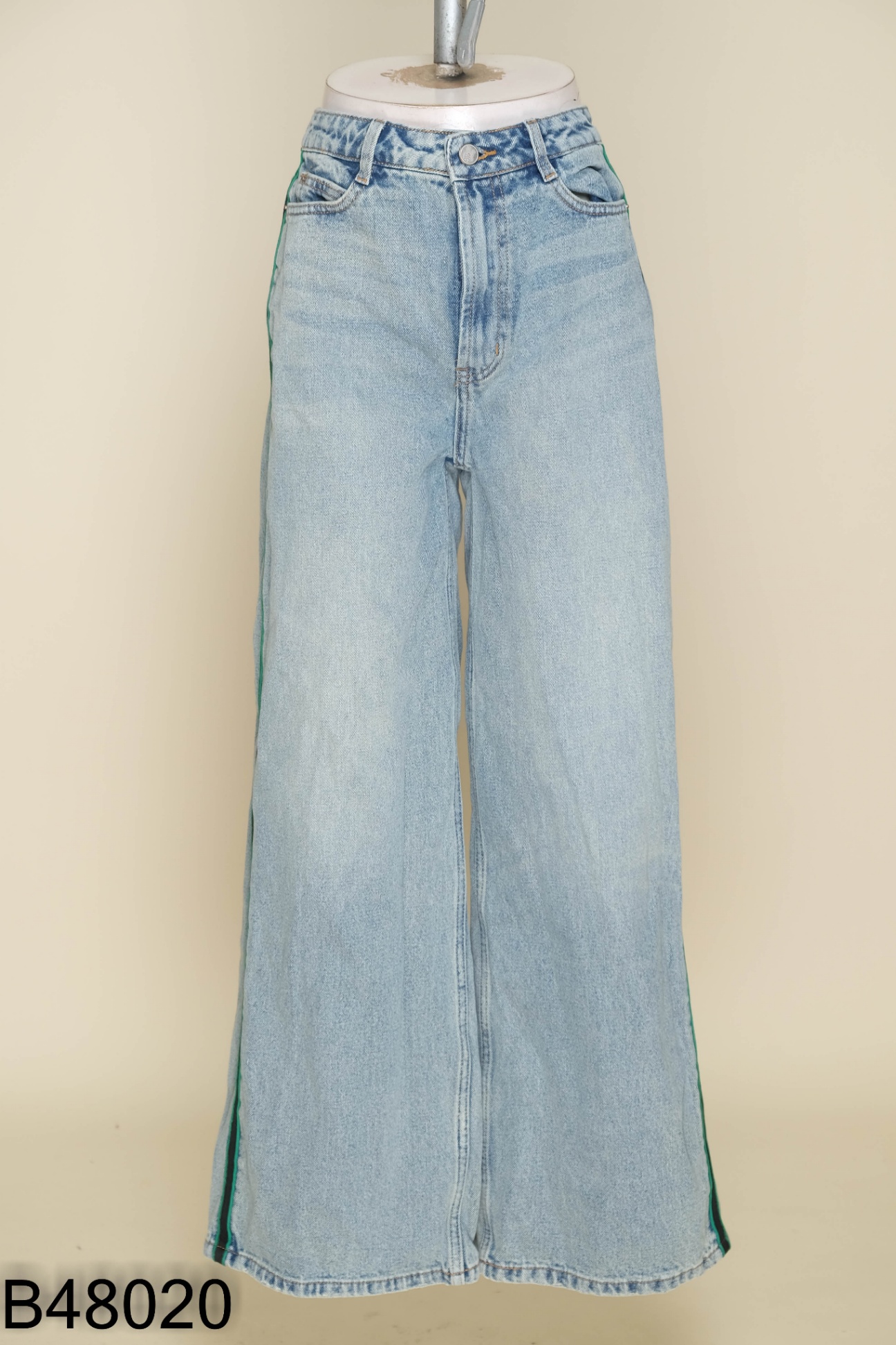 Quần jeans MISS SIXTY sọc xanh lá