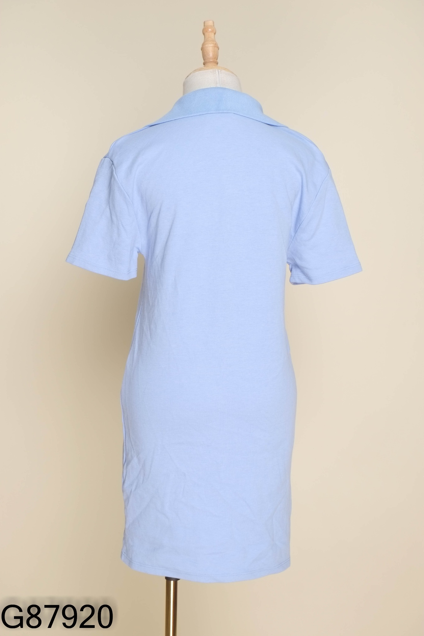 Váy ZARA polo xanh dương