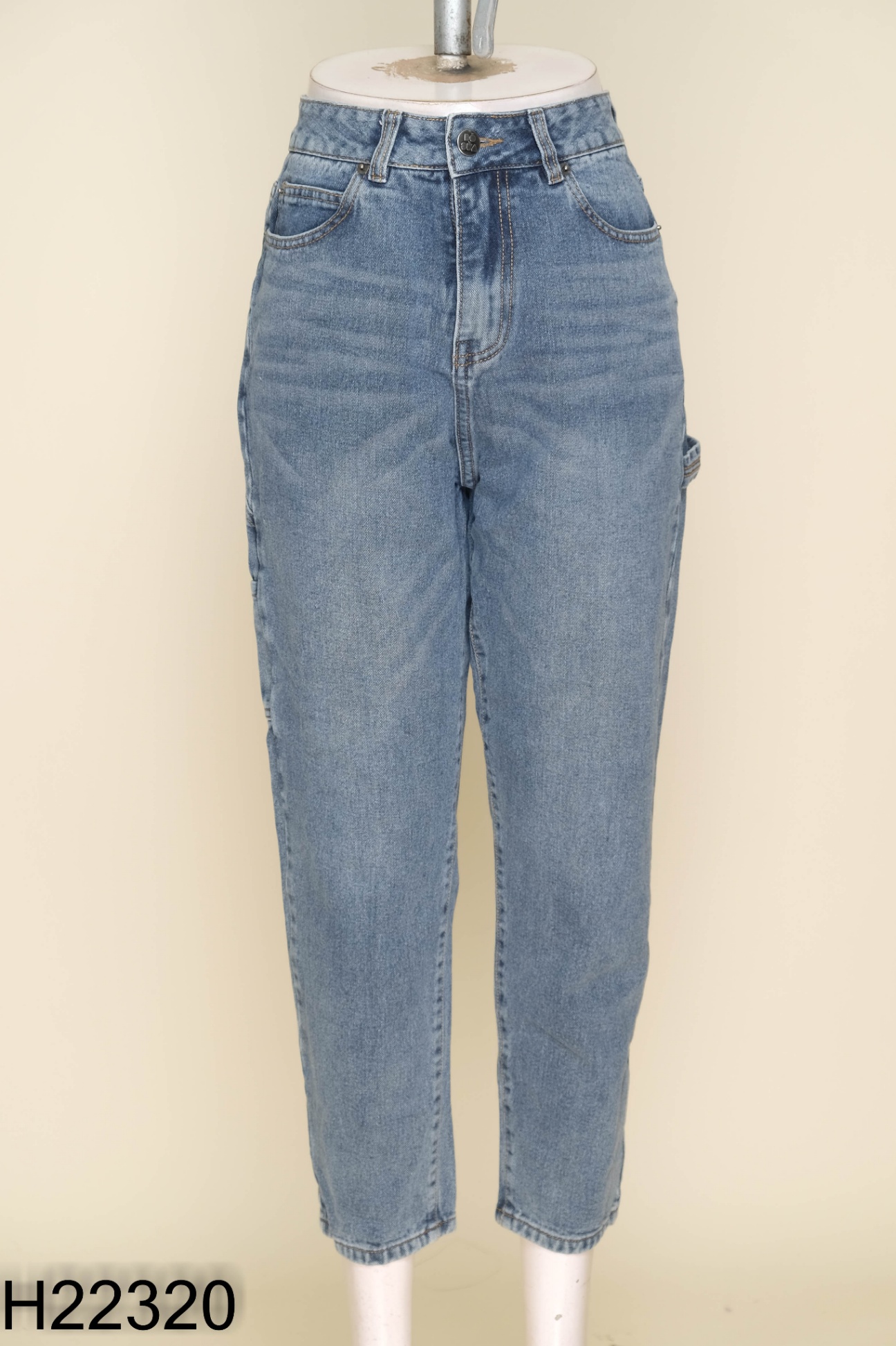 Quần BOO jeans xanh baggy