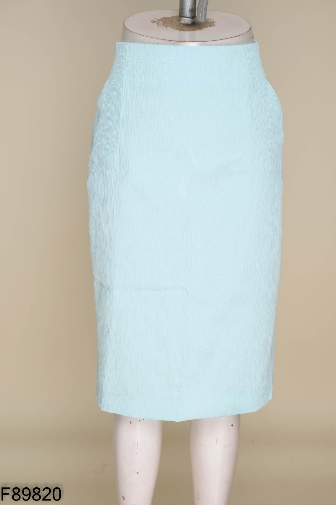NEWTAG Chân váy CHIFFON xanh
