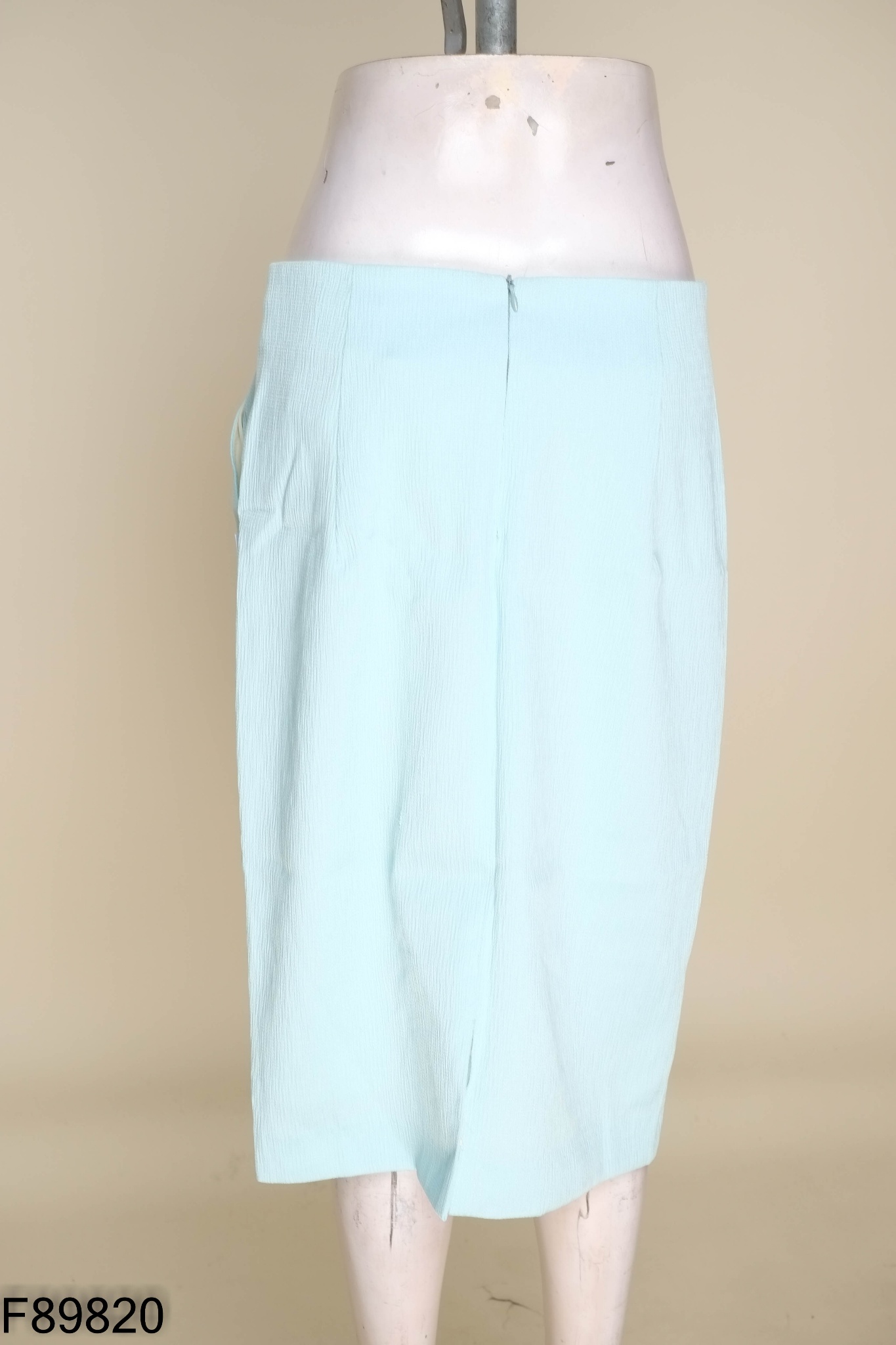 NEWTAG Chân váy CHIFFON xanh