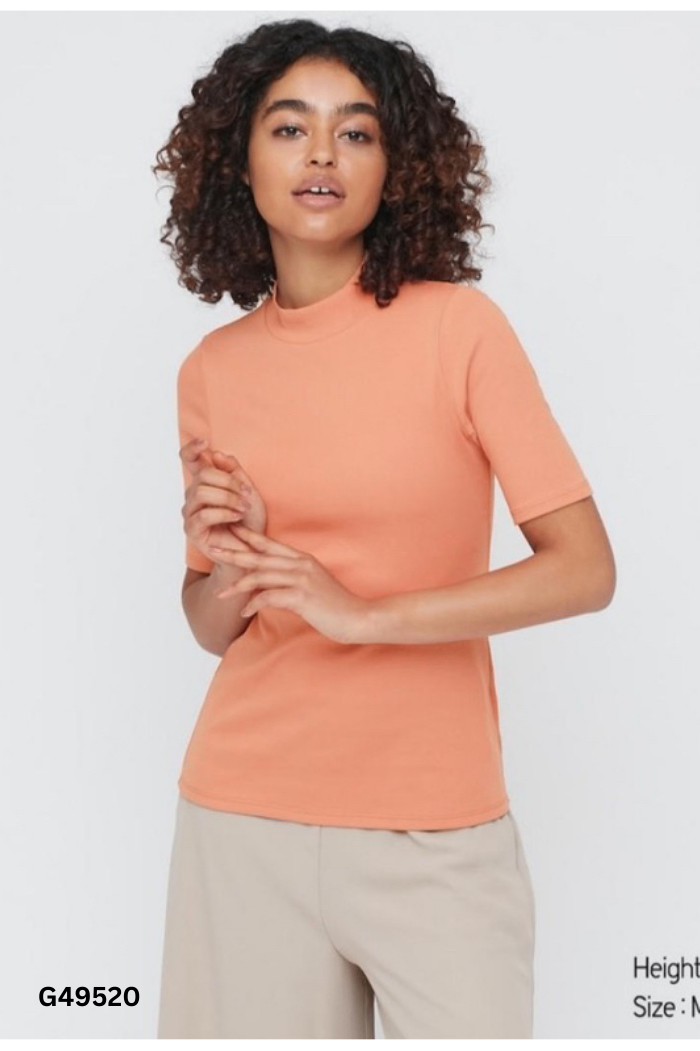 Áo UNIQLO hồng trơn