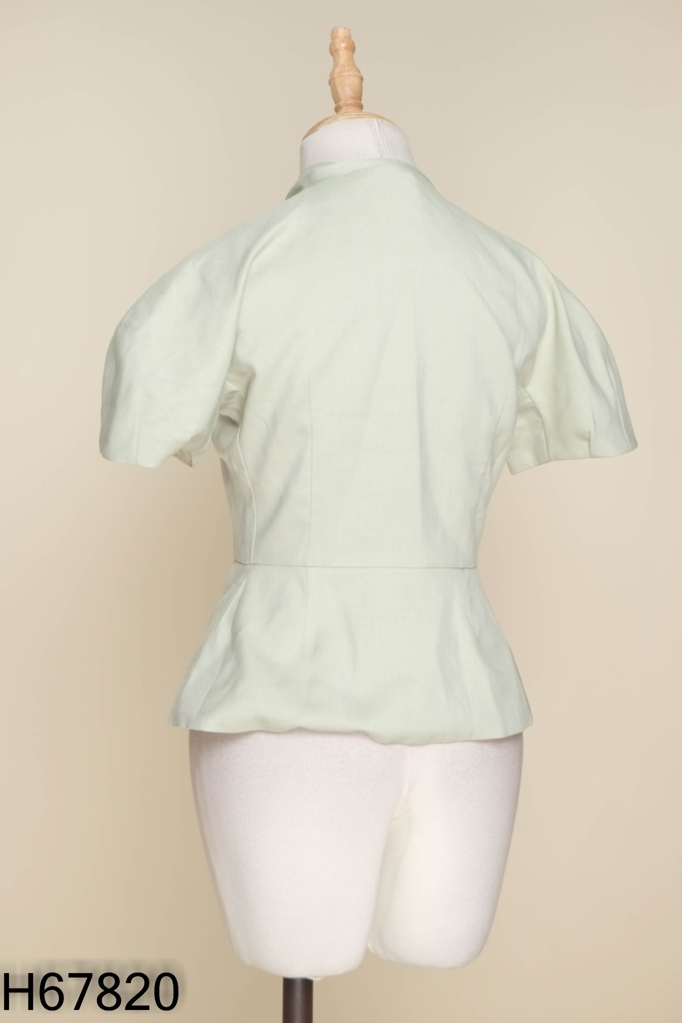 Áo xanh ME DESIGN phối cúc