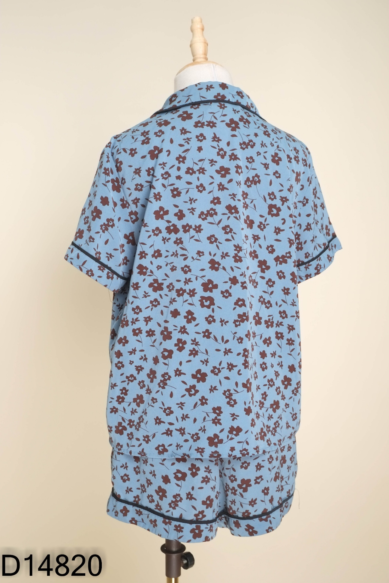 Set Pijama xanh hoa