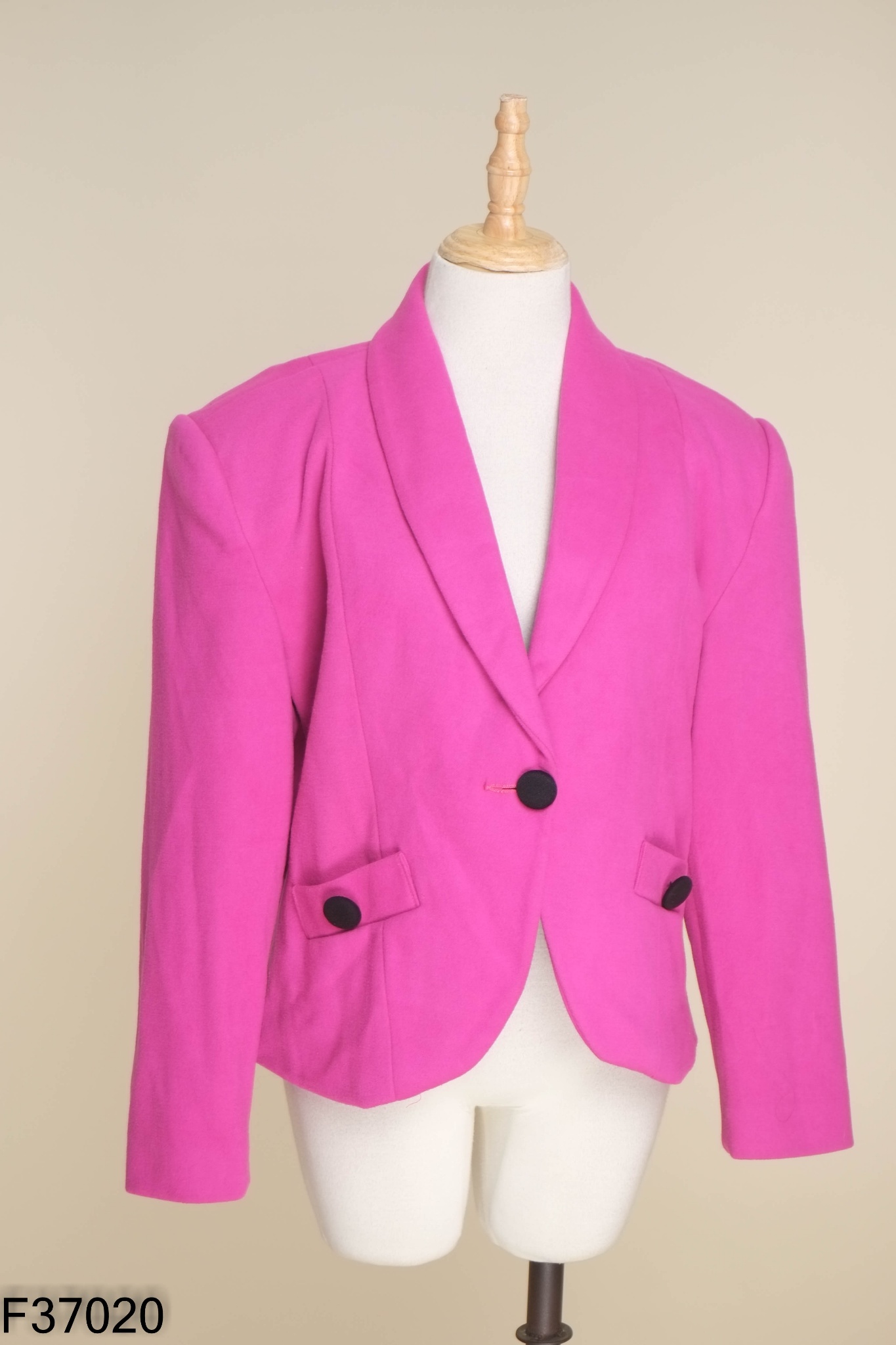 Áo khoác dạ vest tím