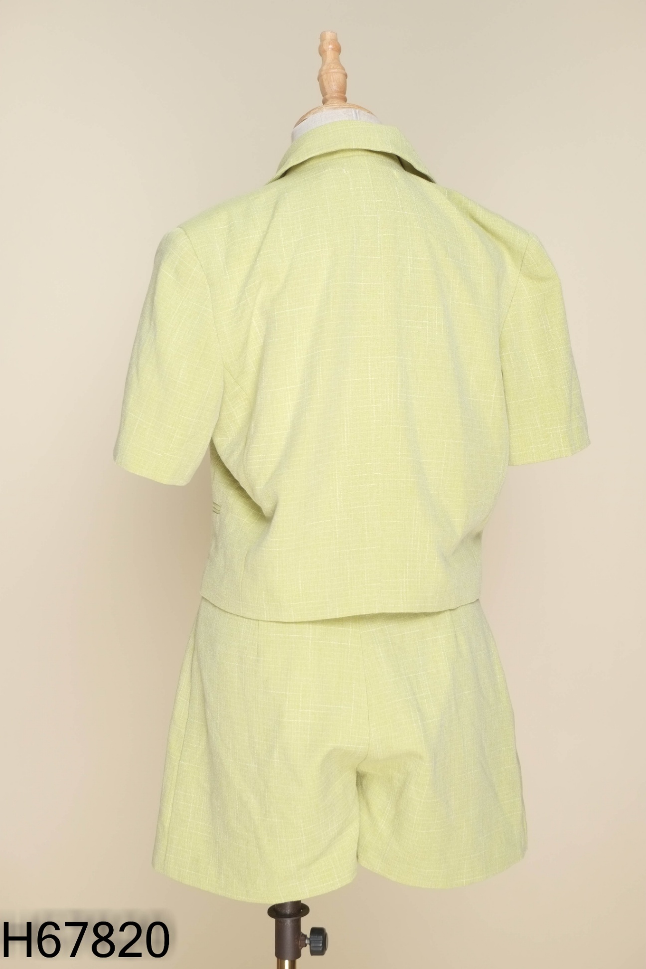 SET Áo xanh cổ vest + chân váy