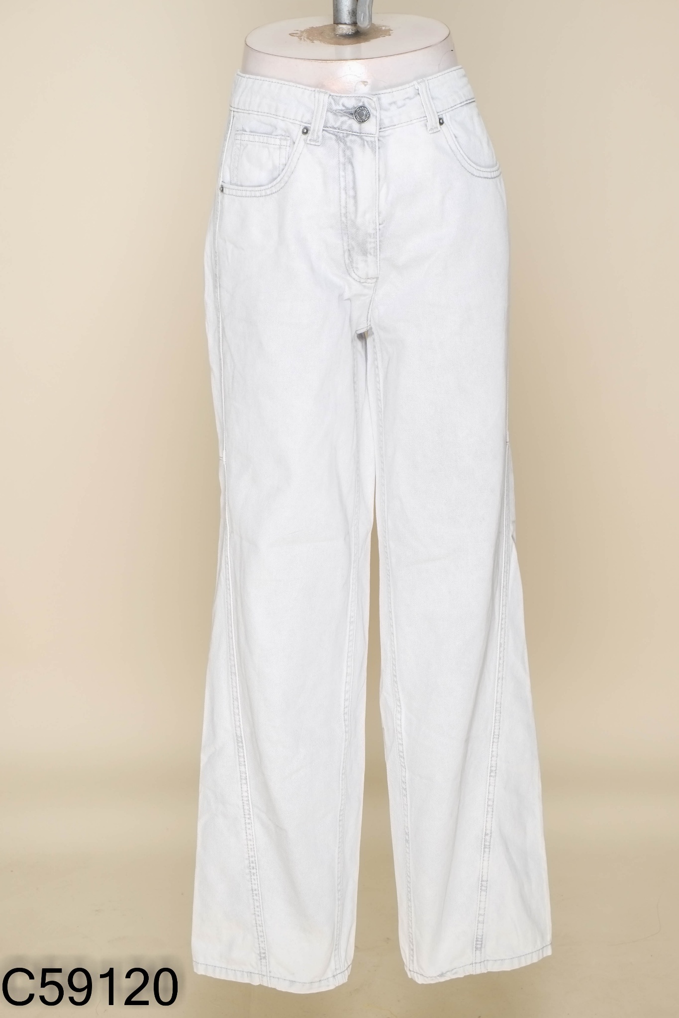 Quầ jeans xanh RALPH LAUREN xám bạc