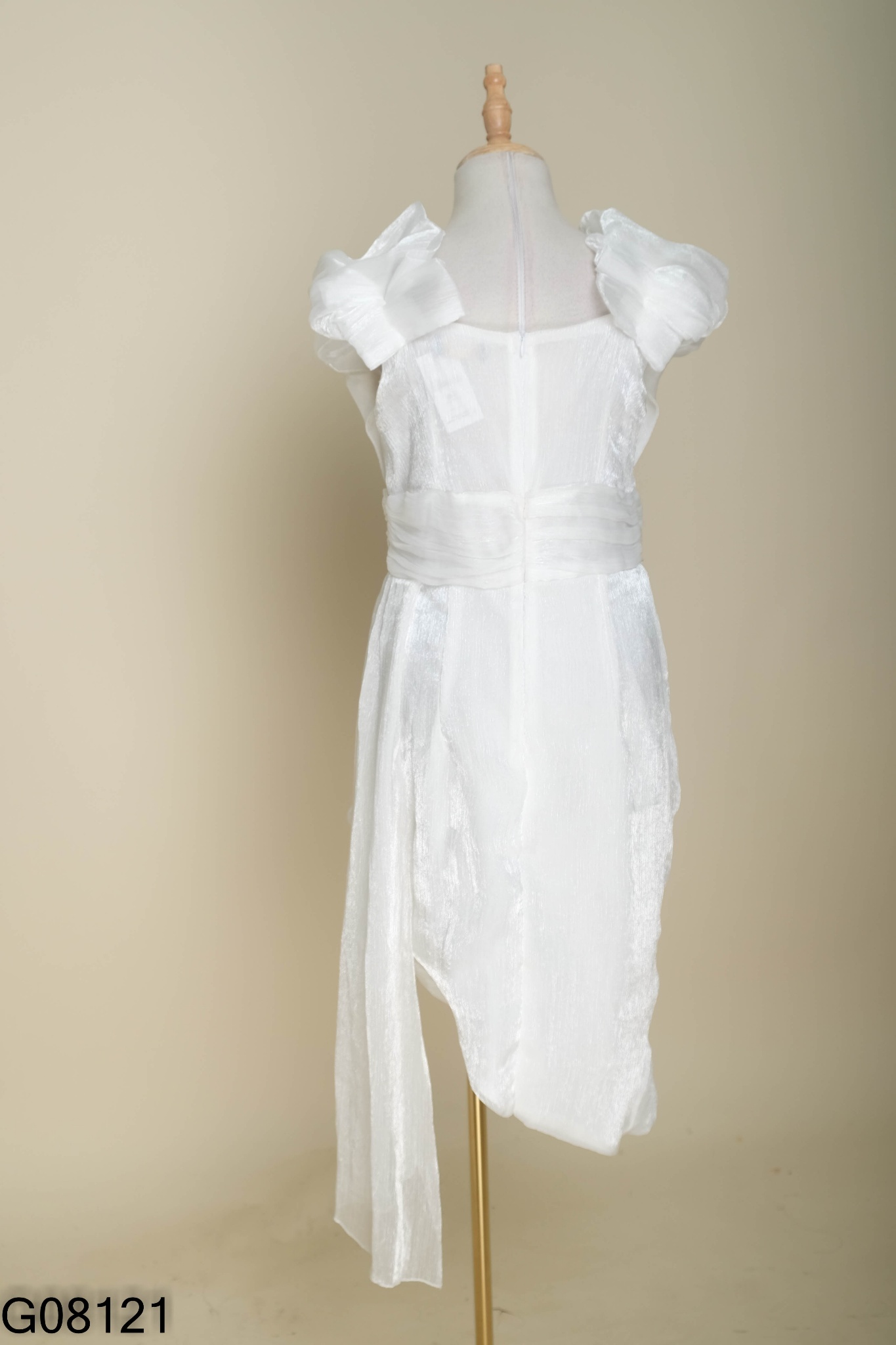 Váy ACC organza trắng bèo