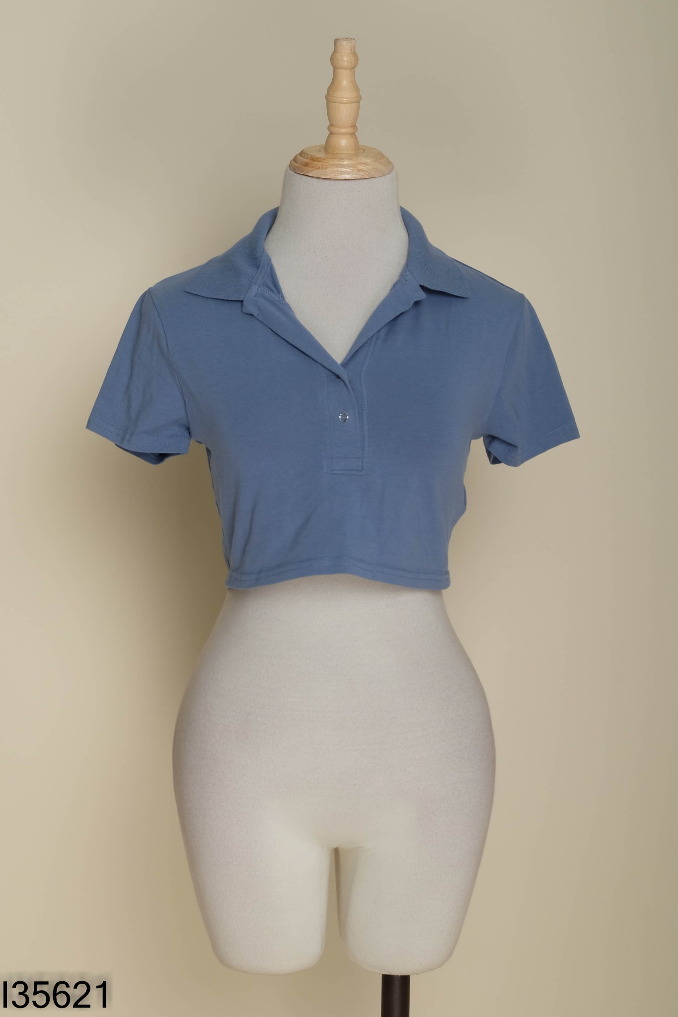 Áo HM xanh croptop