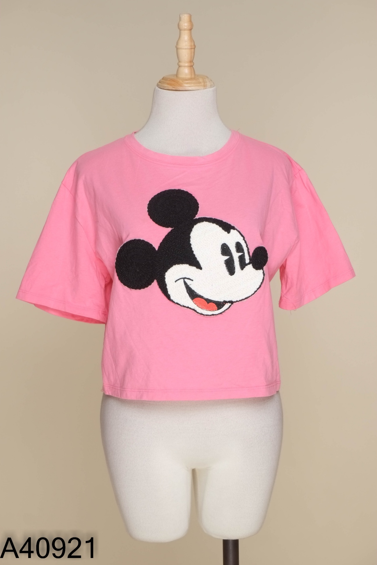 Áo croptop ZARA hồng