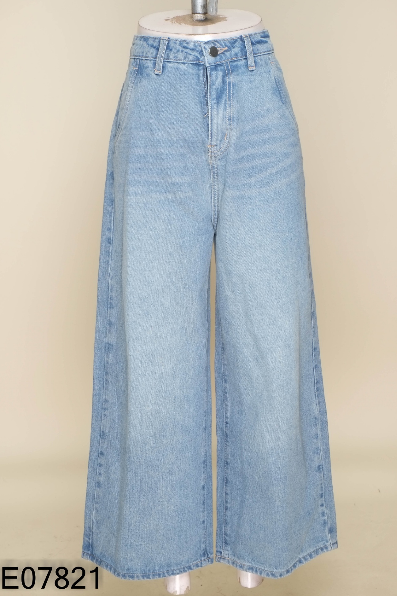 NEWTAG Quần jeans GMORING xanh trơn