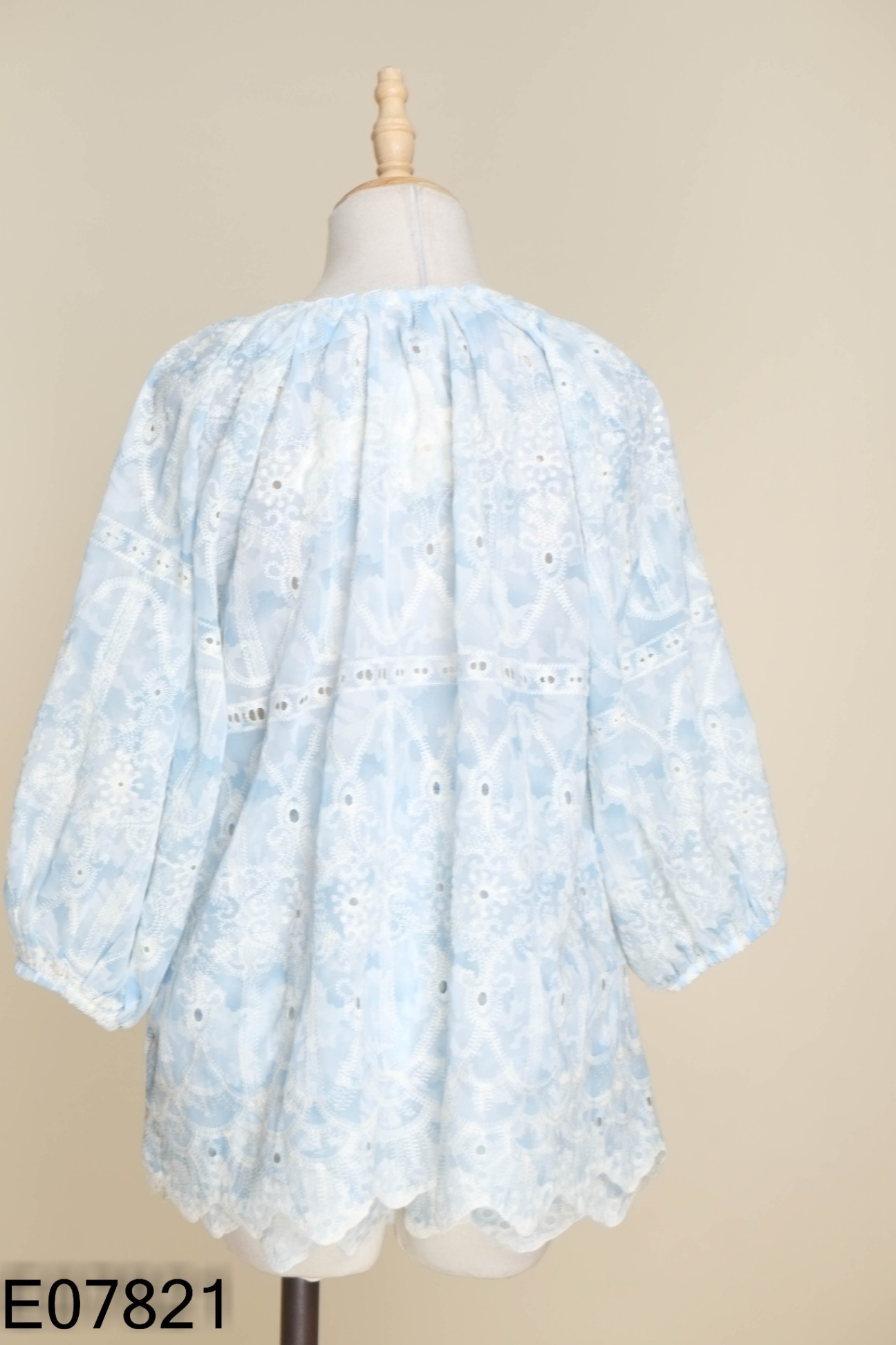 Set Áo xanh hoa be + quần shorts