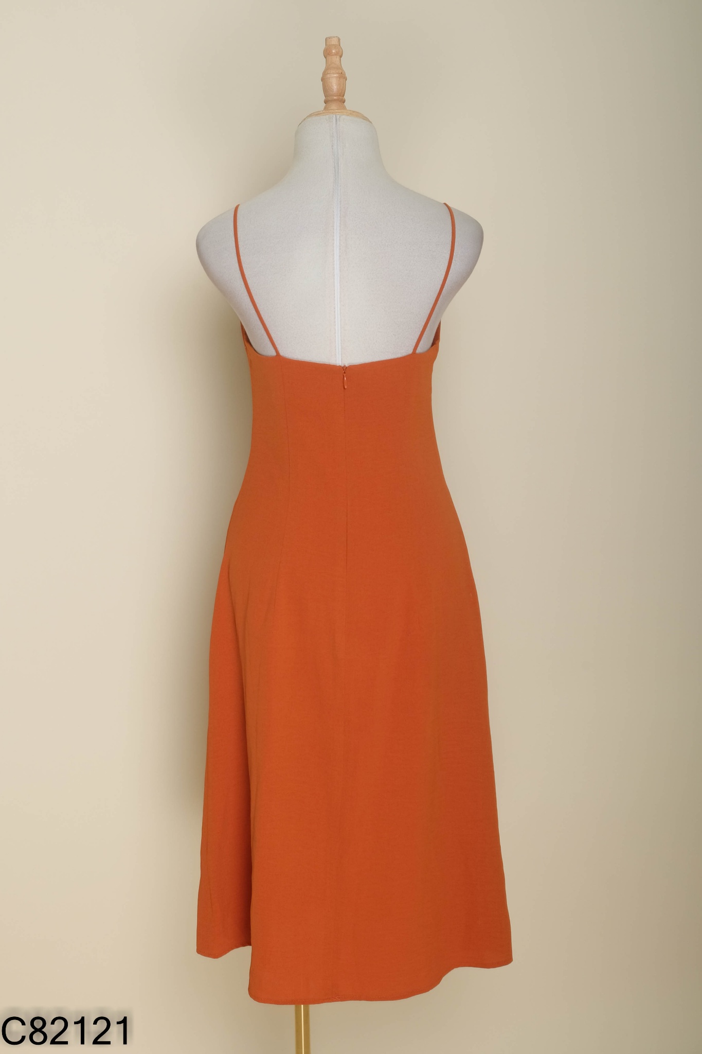 Váy hai dây ADORE DRESS nâu cam