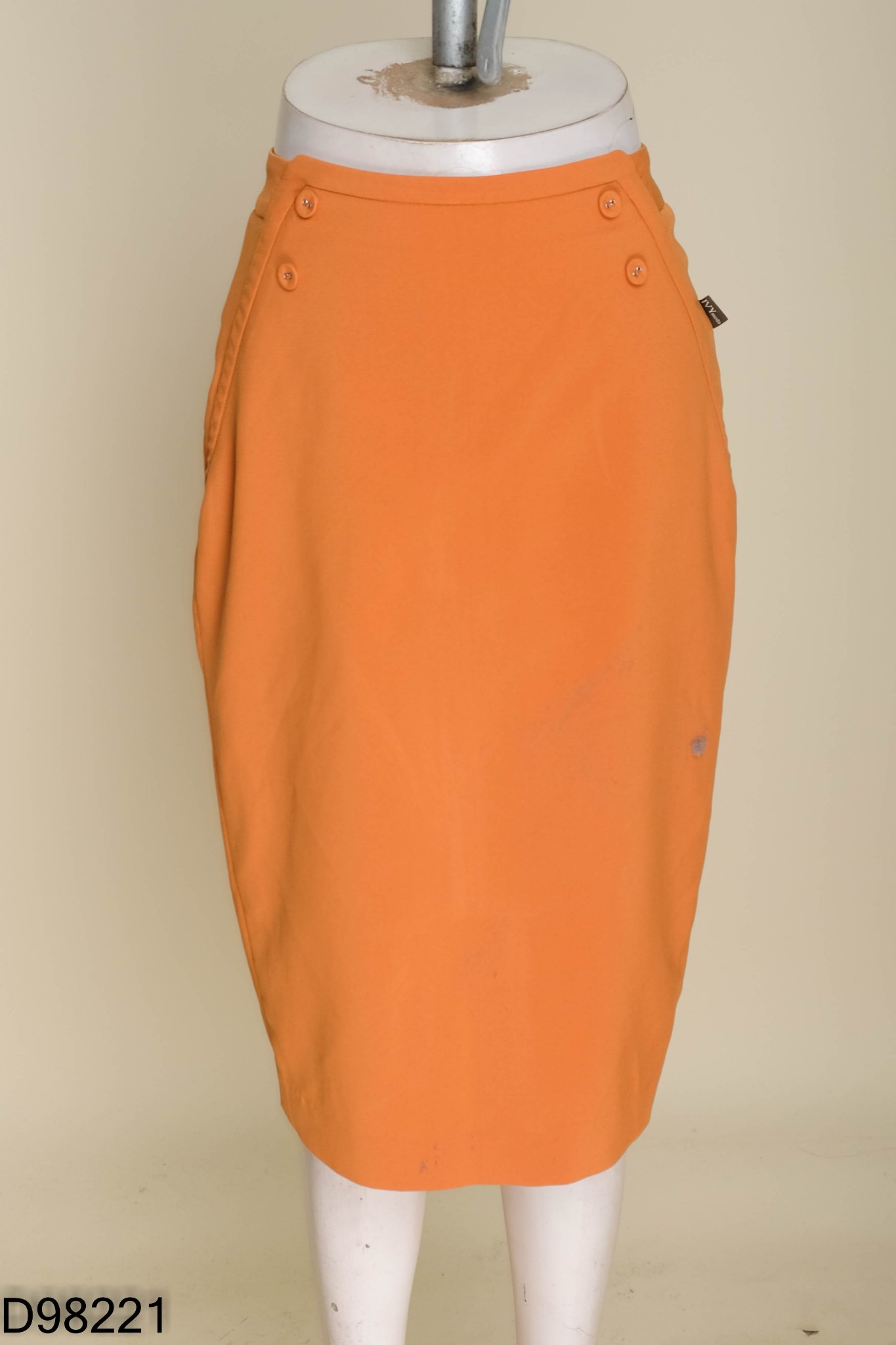 Chân váy IVY MODA cam trơn