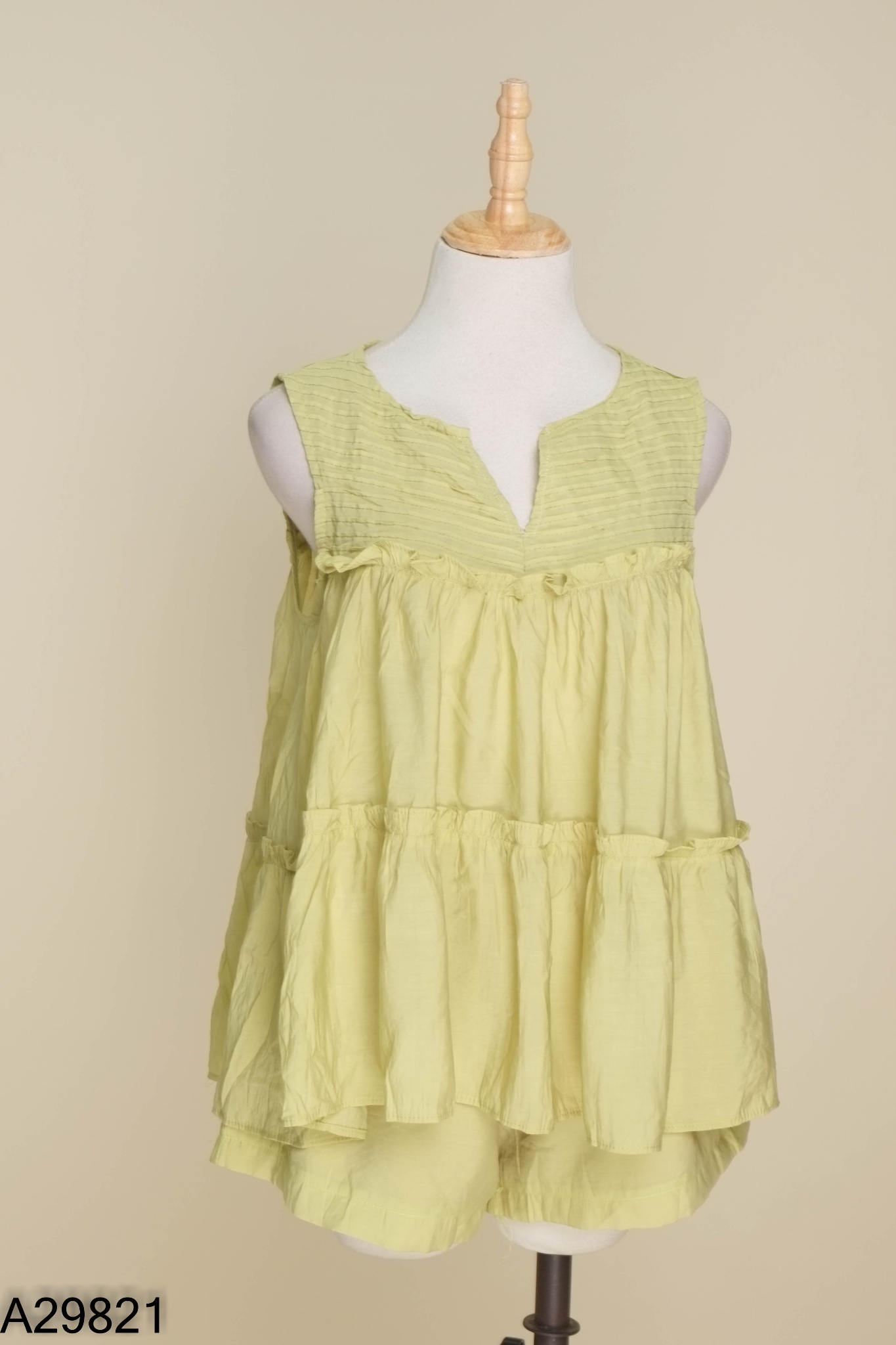 SET Áo xanh sát nách + quần short