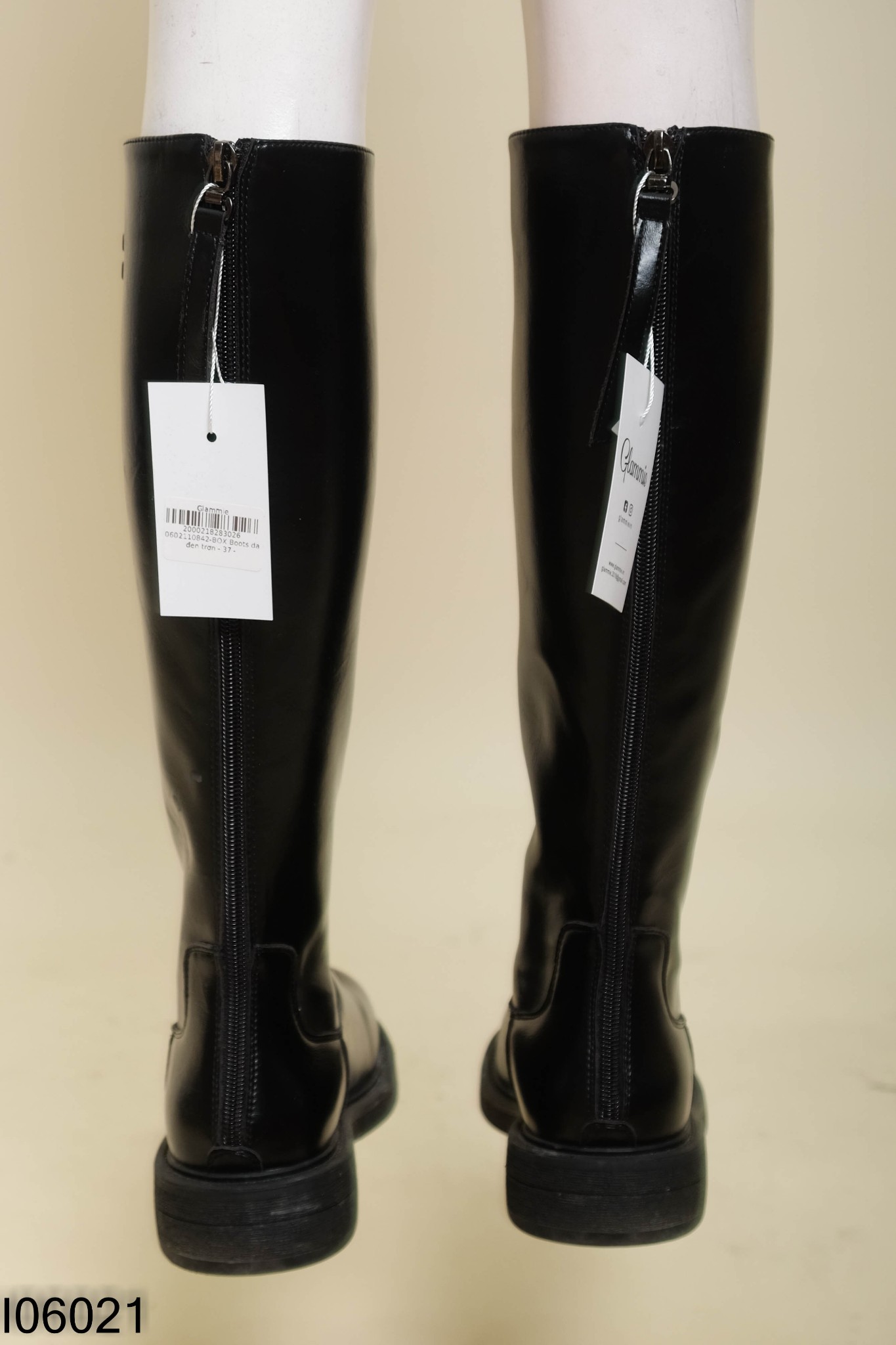 BOX Boots da đen trơn