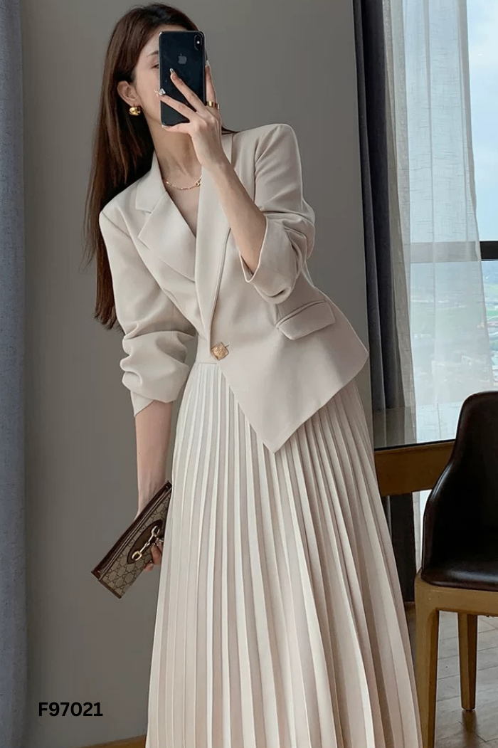 NEWTAG Váy be cổ vest