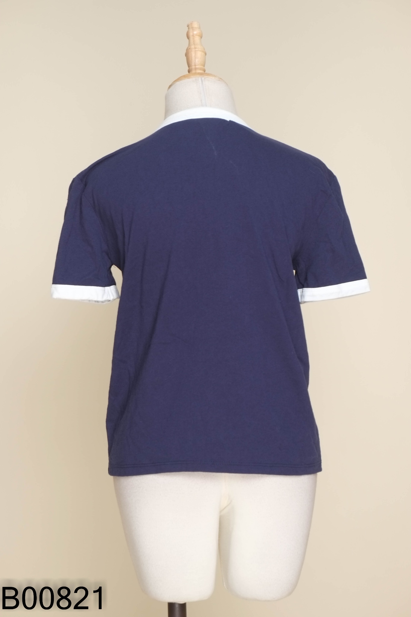 Áo ZARA xanh than cổ trắng