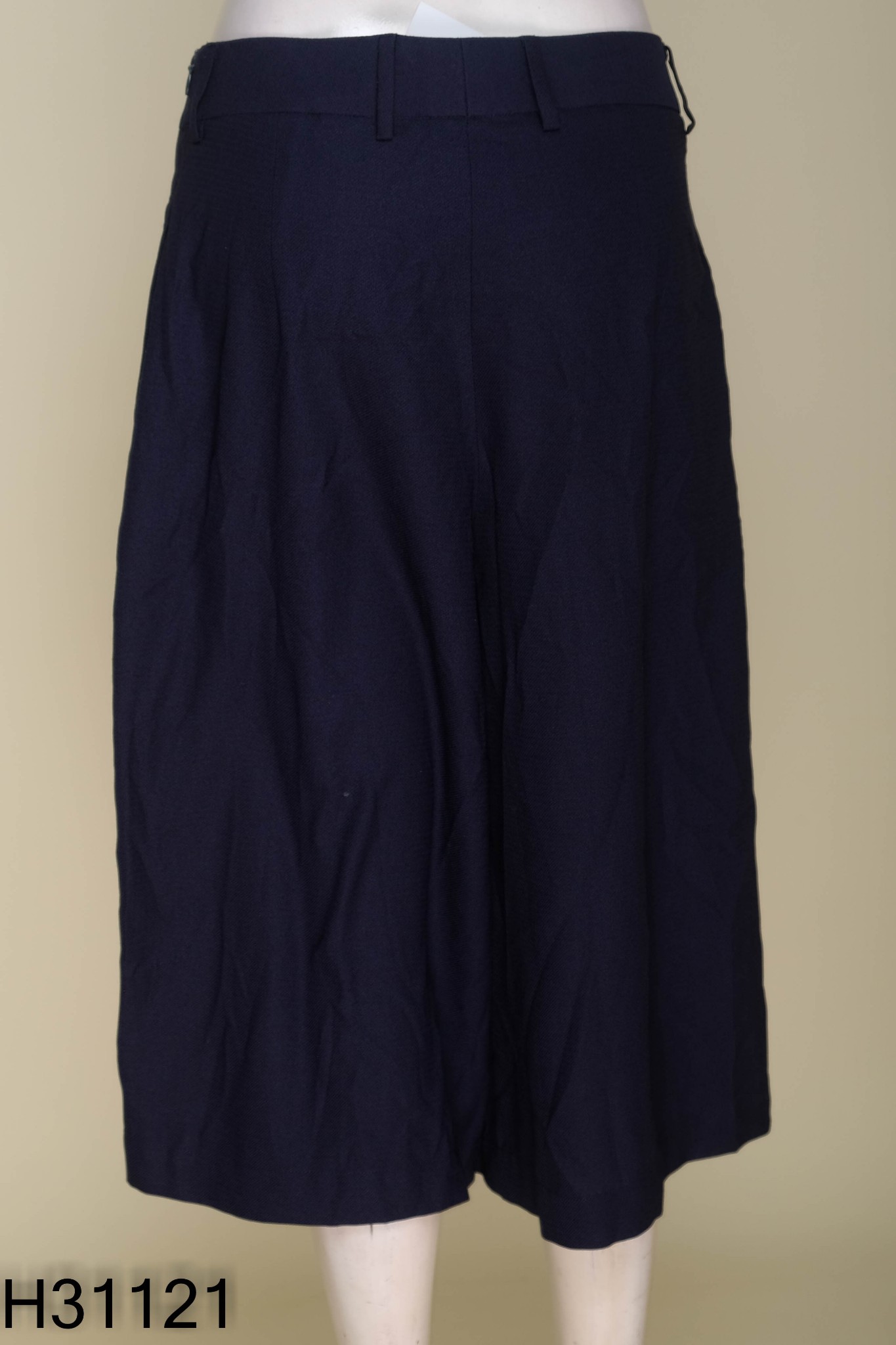 Quần culottes xanh đậm