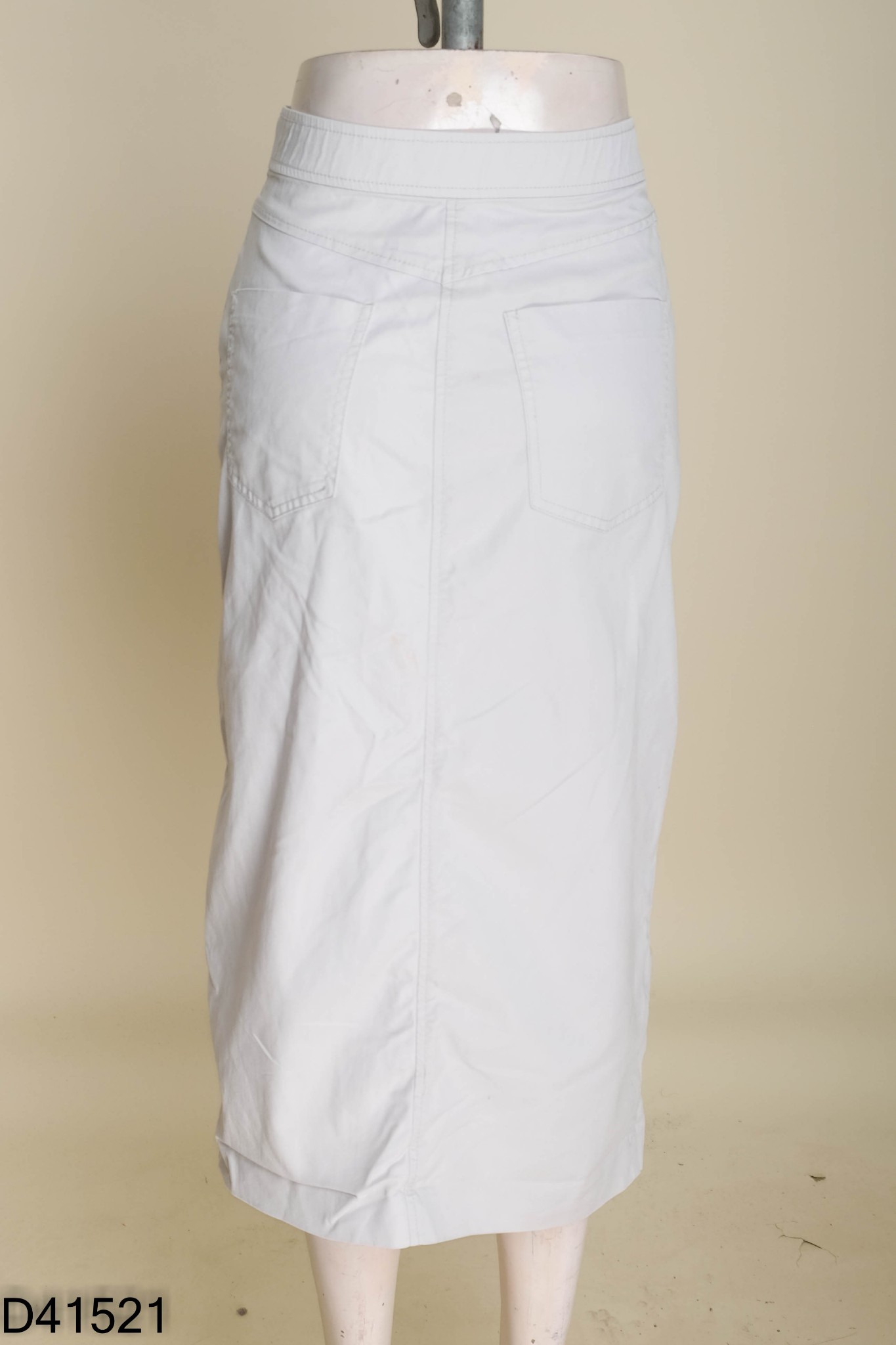 Chân váy vạt ZARA xám ghi