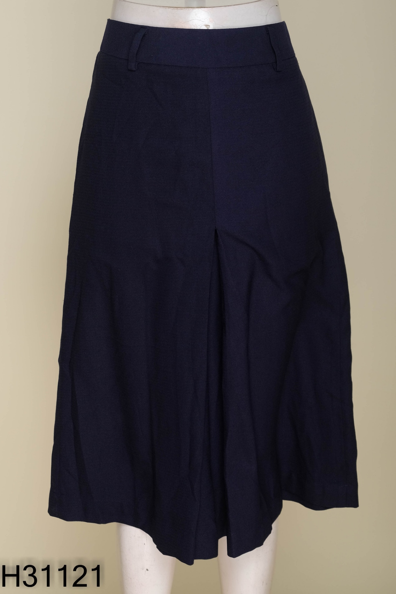 Quần culottes xanh đậm