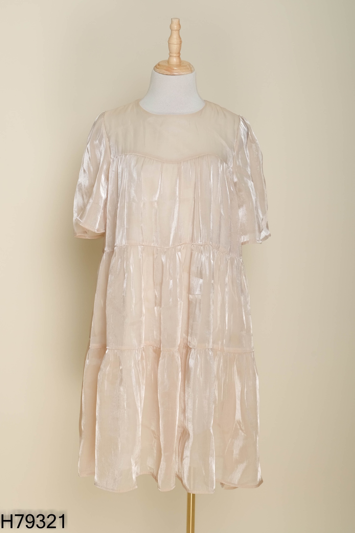 Váy babydoll MYAN organza be
