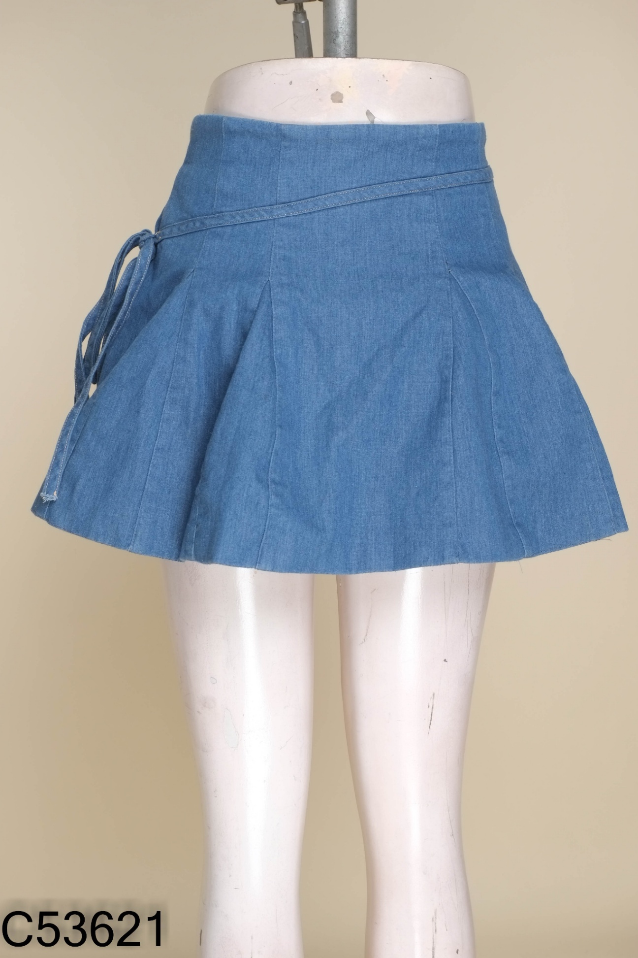Chân váy CHOU CHOU jeans xanh