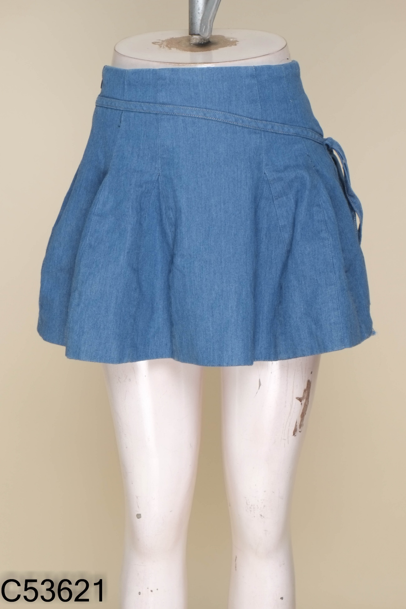 Chân váy CHOU CHOU jeans xanh