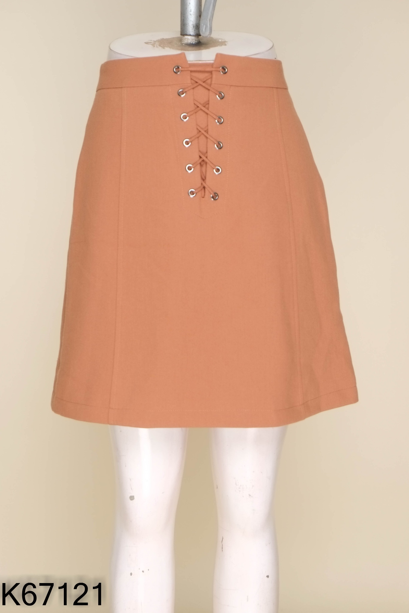 Chân váy ADORE DRESS nâu đan dây