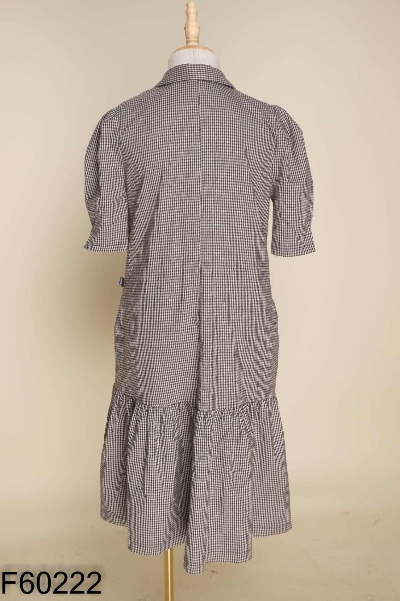 Váy be CUNNIE STORE đen họa tiết
