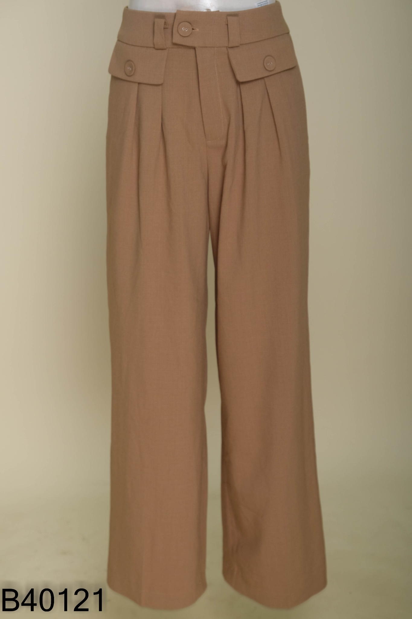 Quần C'CHAT culottes nâu đậm
