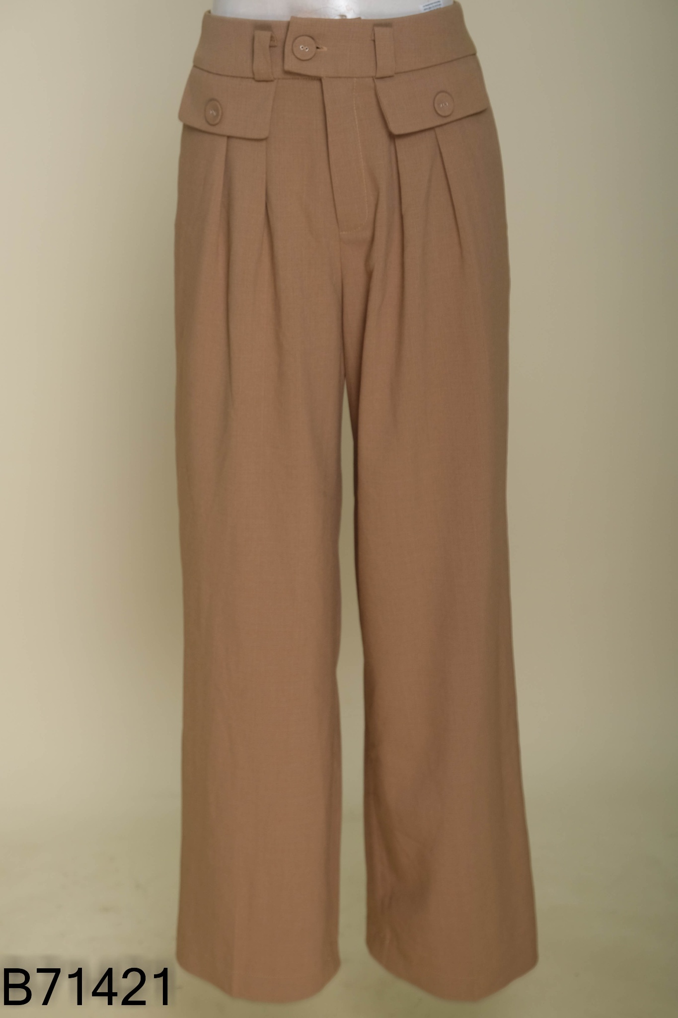 Quần C'CHAT culottes nâu đậm