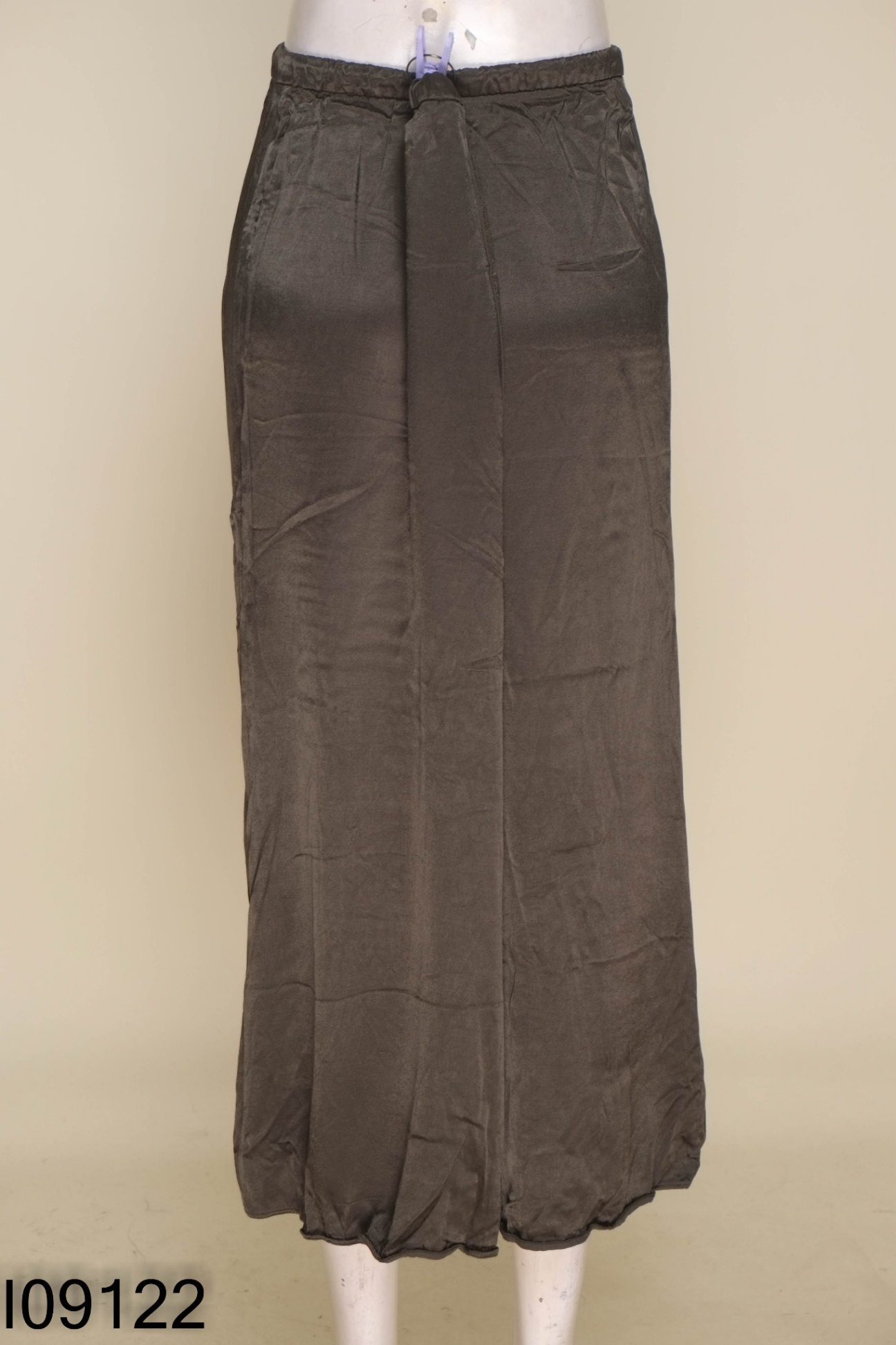 Chân váy ZARA lụa xanh