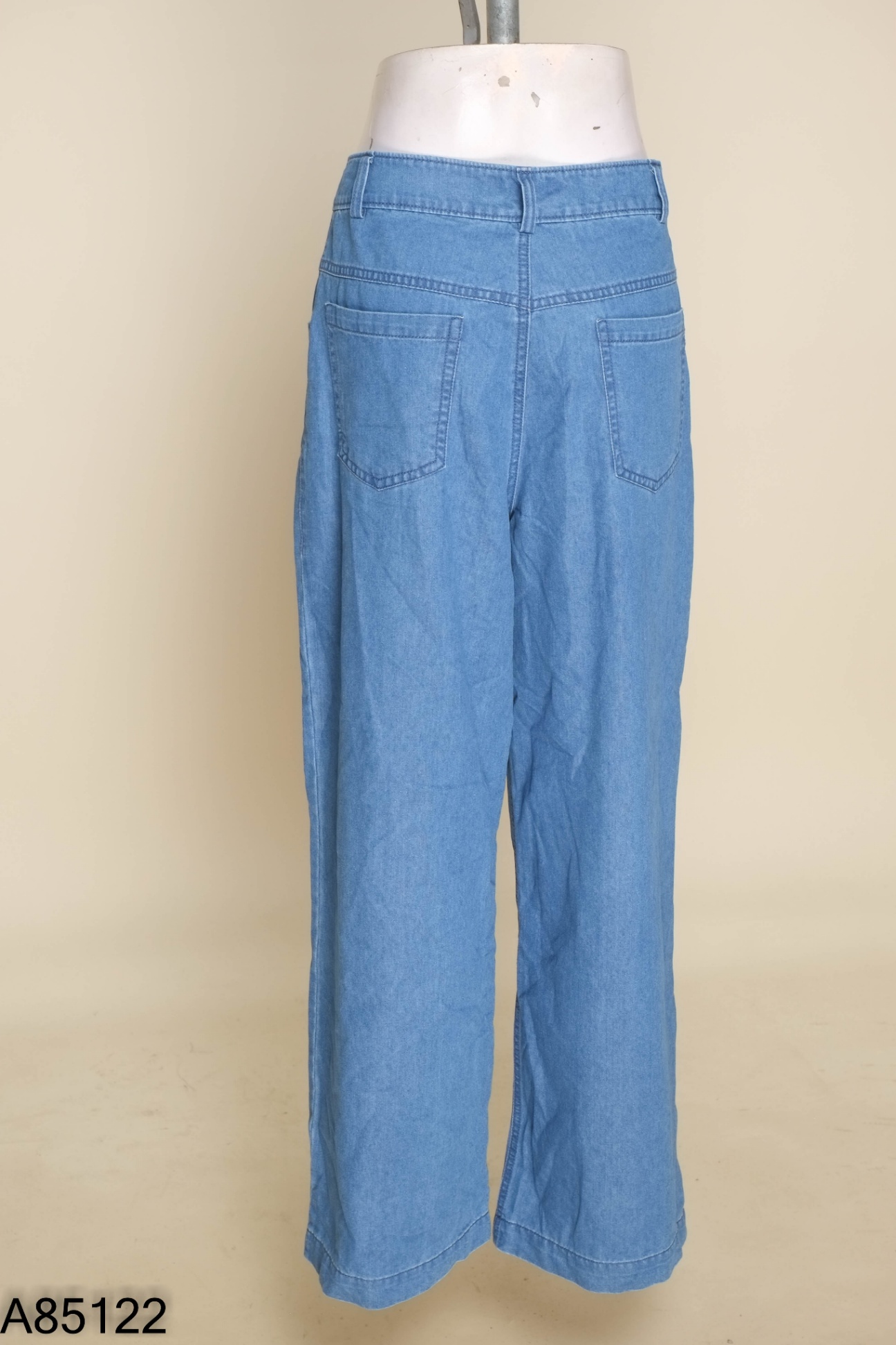 Quần SHOJO jeans xanh ống rộng