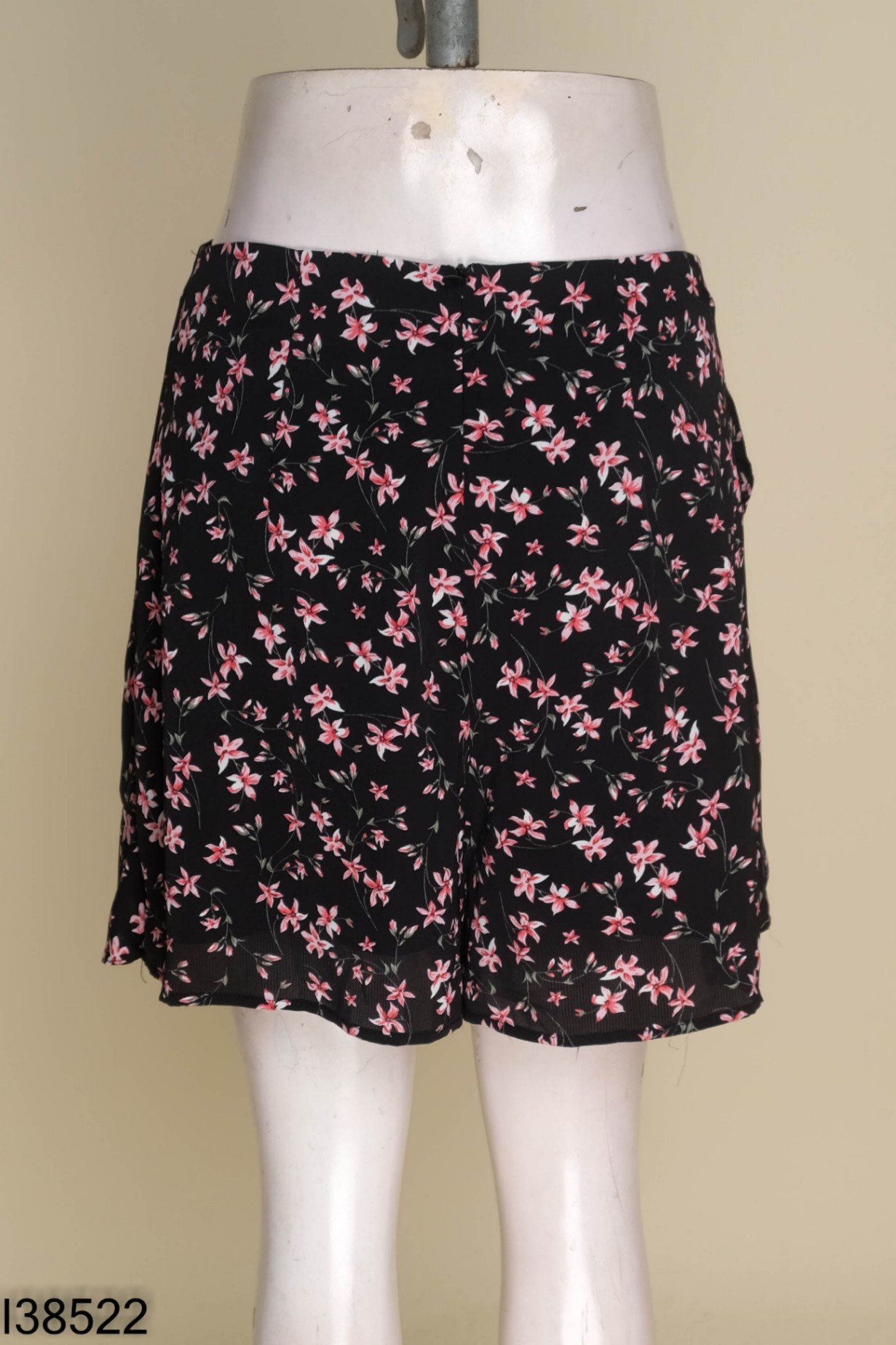 Chân váy ADORE DRESS đen hoa