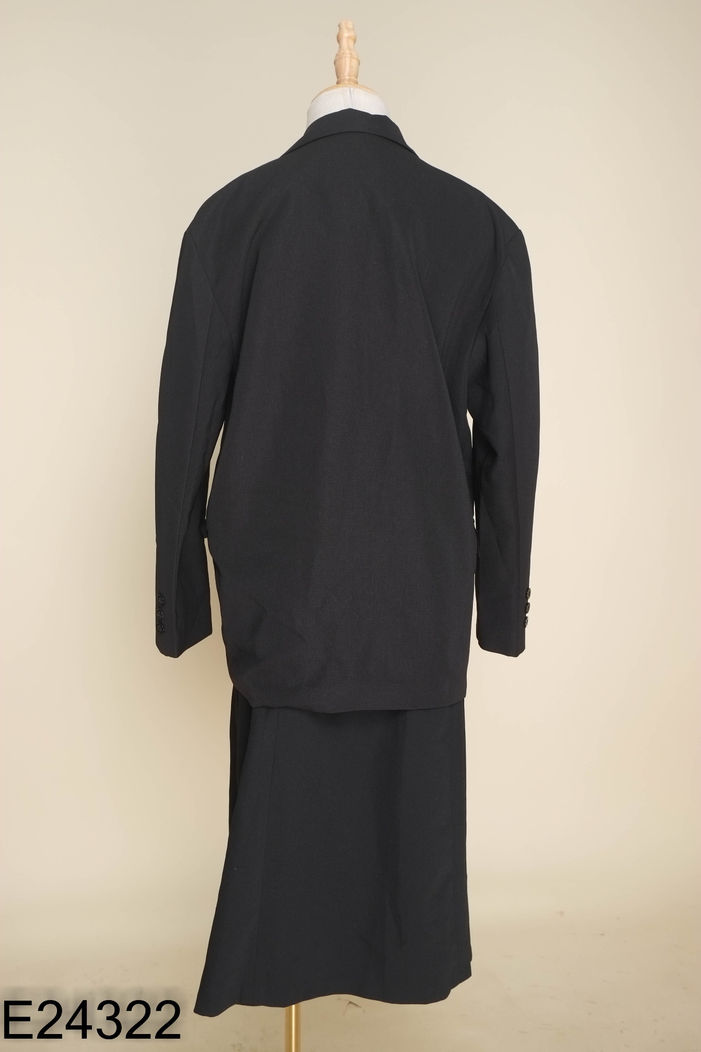 SET Blazer đen trơn + chân váy
