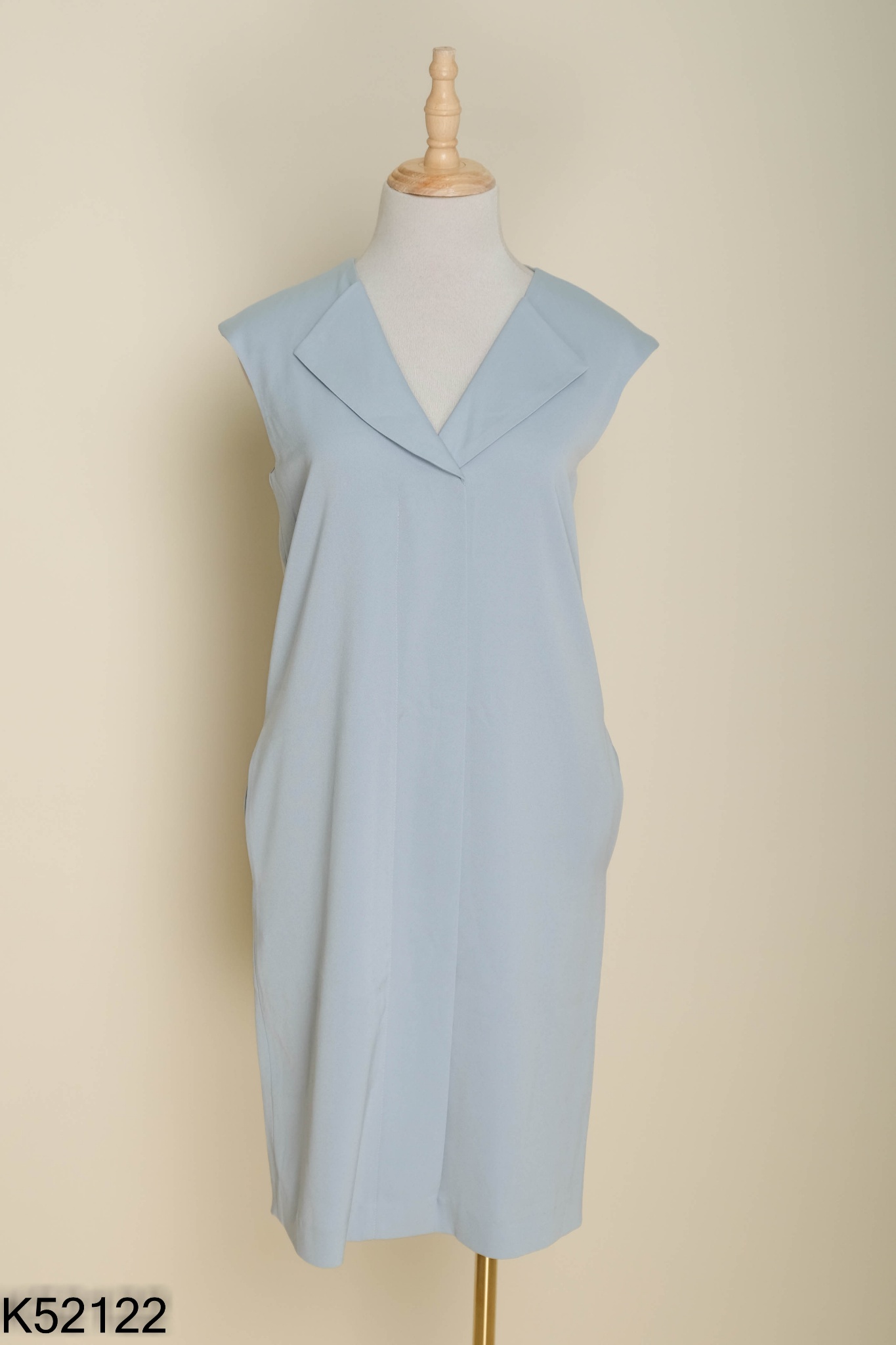 Váy EM DRESS sát nách xanh