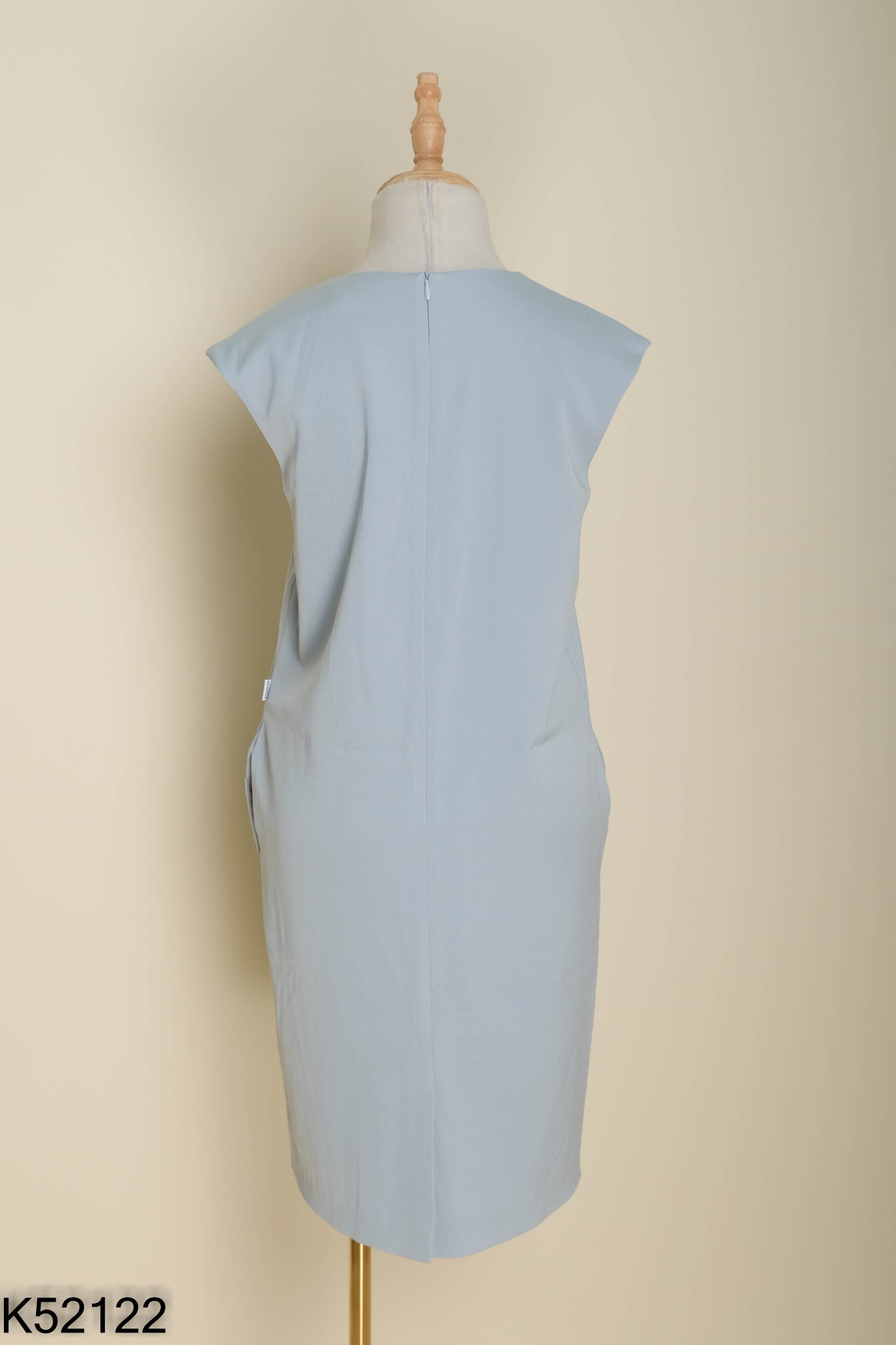 Váy EM DRESS sát nách xanh