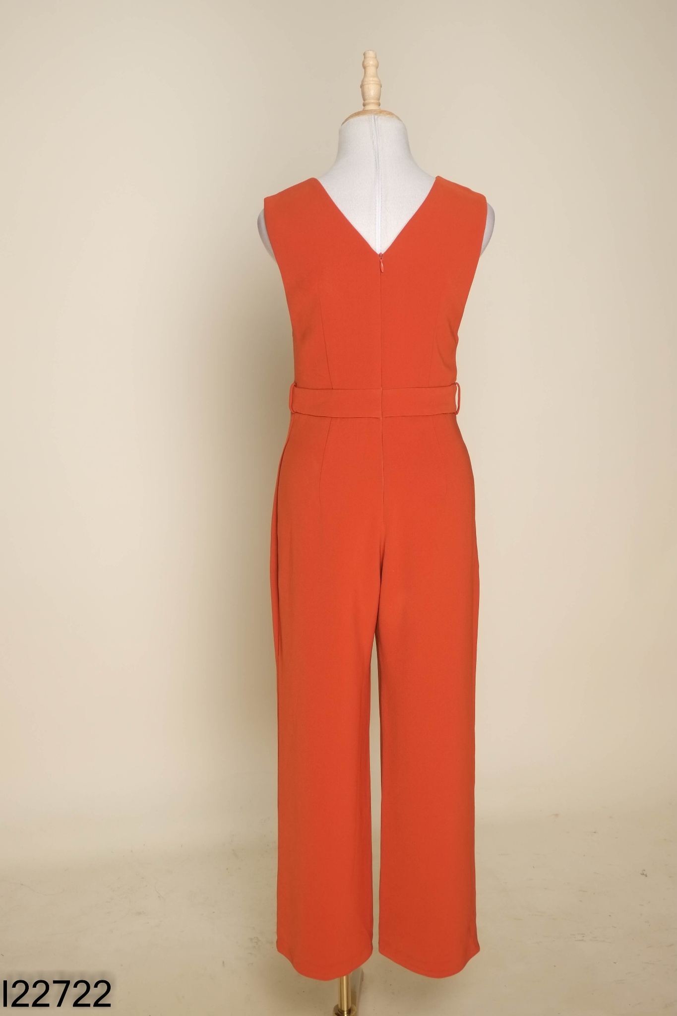 Jumpsuit 7AM cam nâu trơn