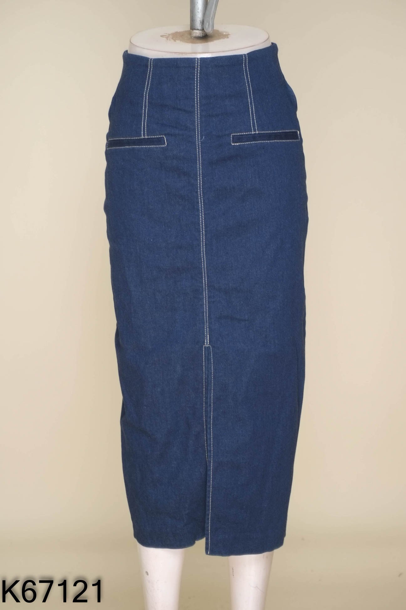 Chân váy VERO MODA jeans xanh
