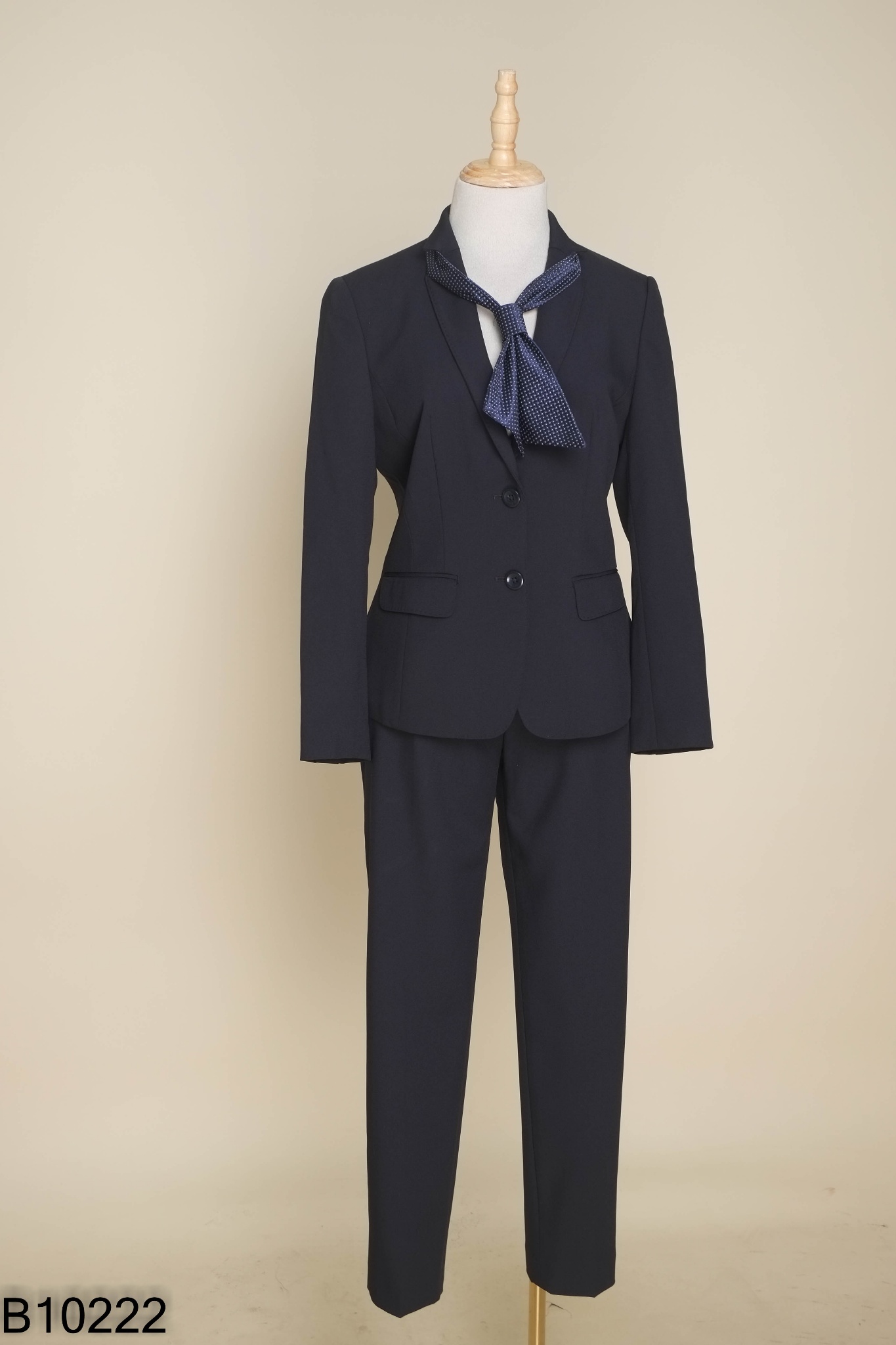 SET Blazer đen xanh + quần dài
