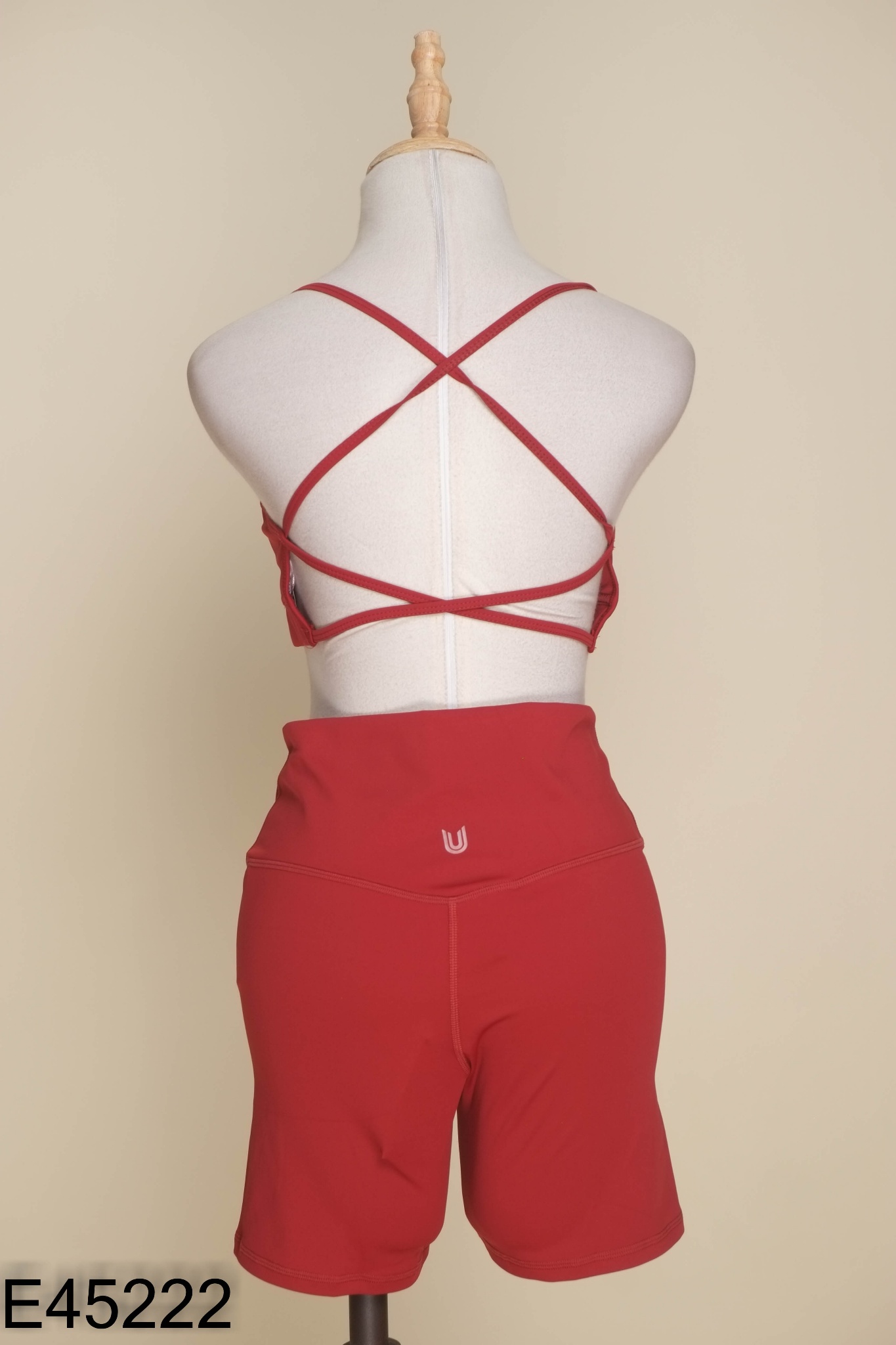 NEWTAG SET Đồ tập TODAY U WEAR đỏ trơn