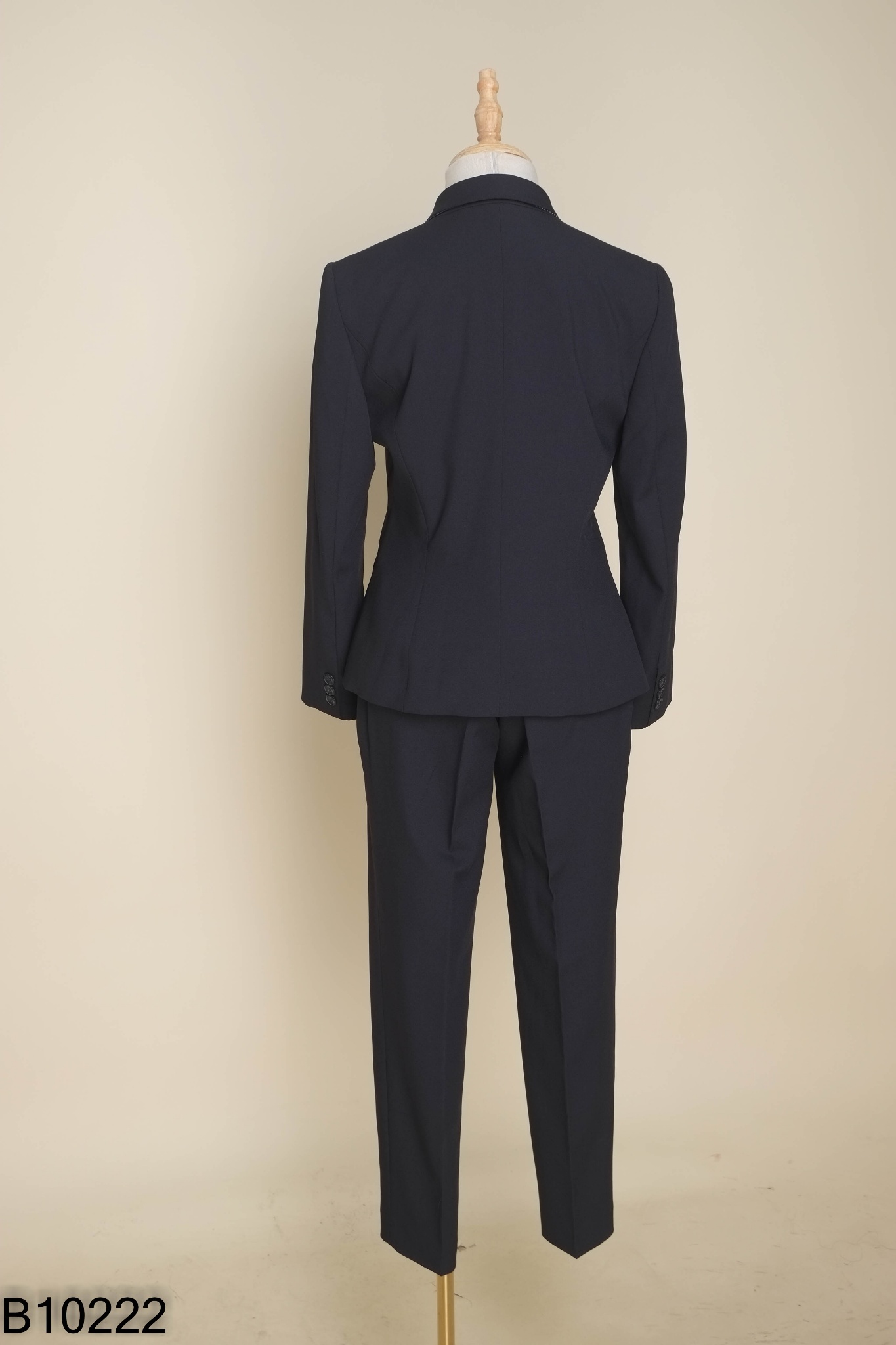 SET Blazer đen xanh + quần dài